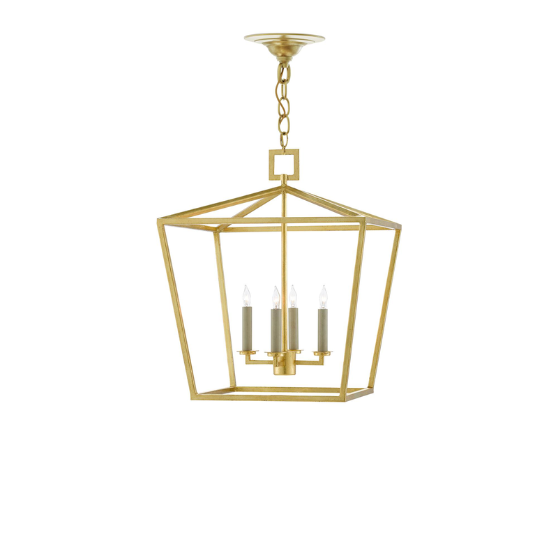 Denison 22 Inch Lantern Pendant by Currey & Company