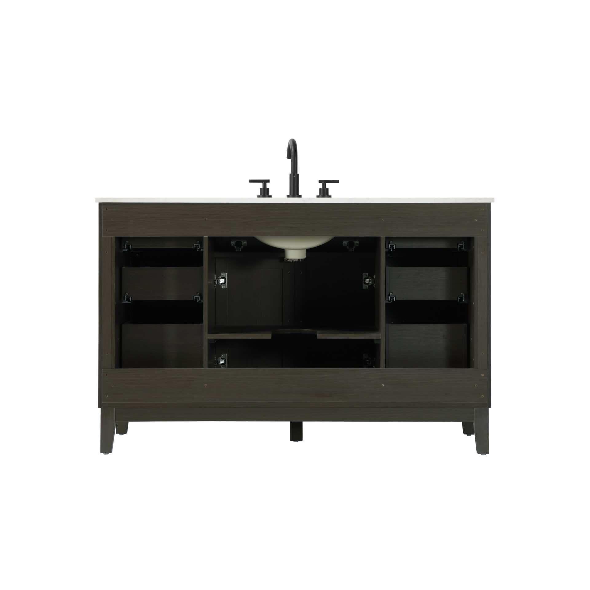 Virginia 54 Inch Bath Vanity by Elegant Decor