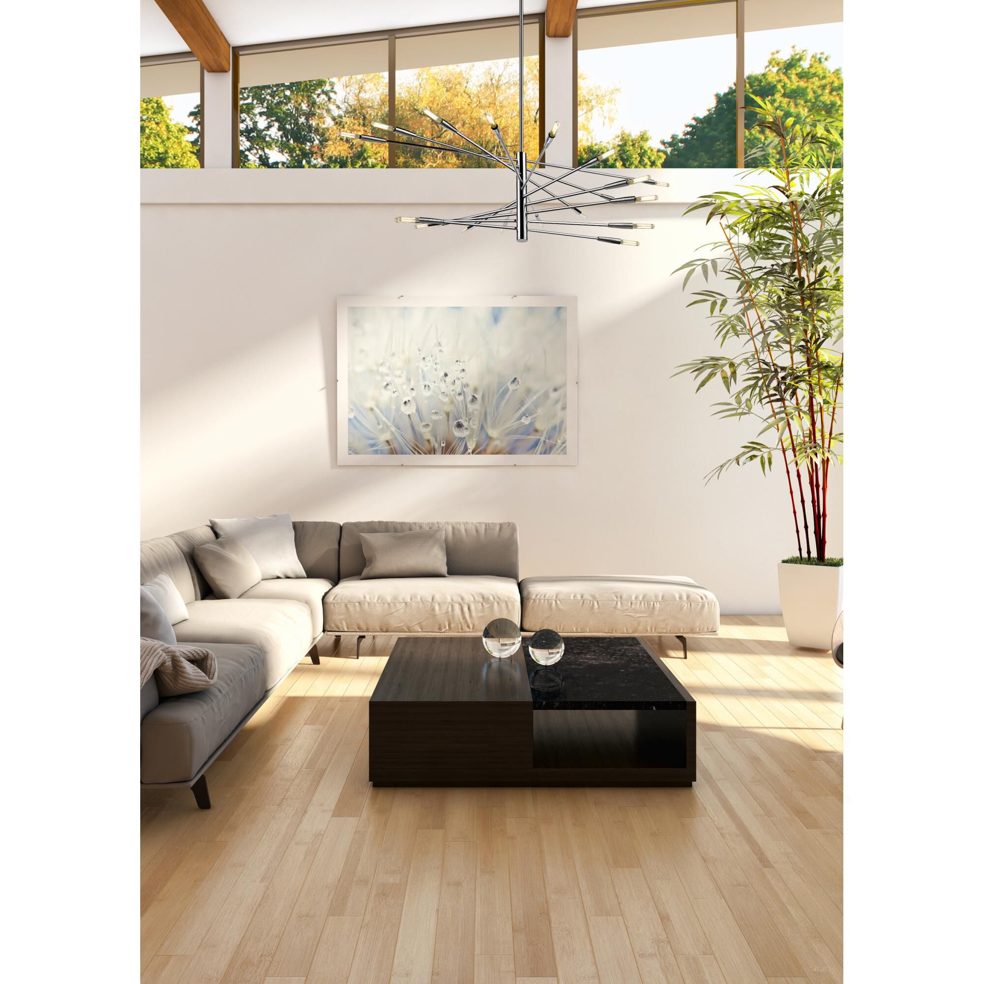 Ascension 60 Inch 20 Light Chandelier by Z-Lite