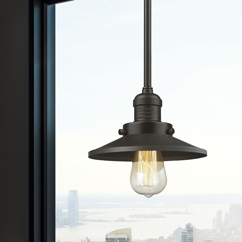 Bruno Marashlian Railroad 8 Inch Mini Pendant by Innovations Lighting