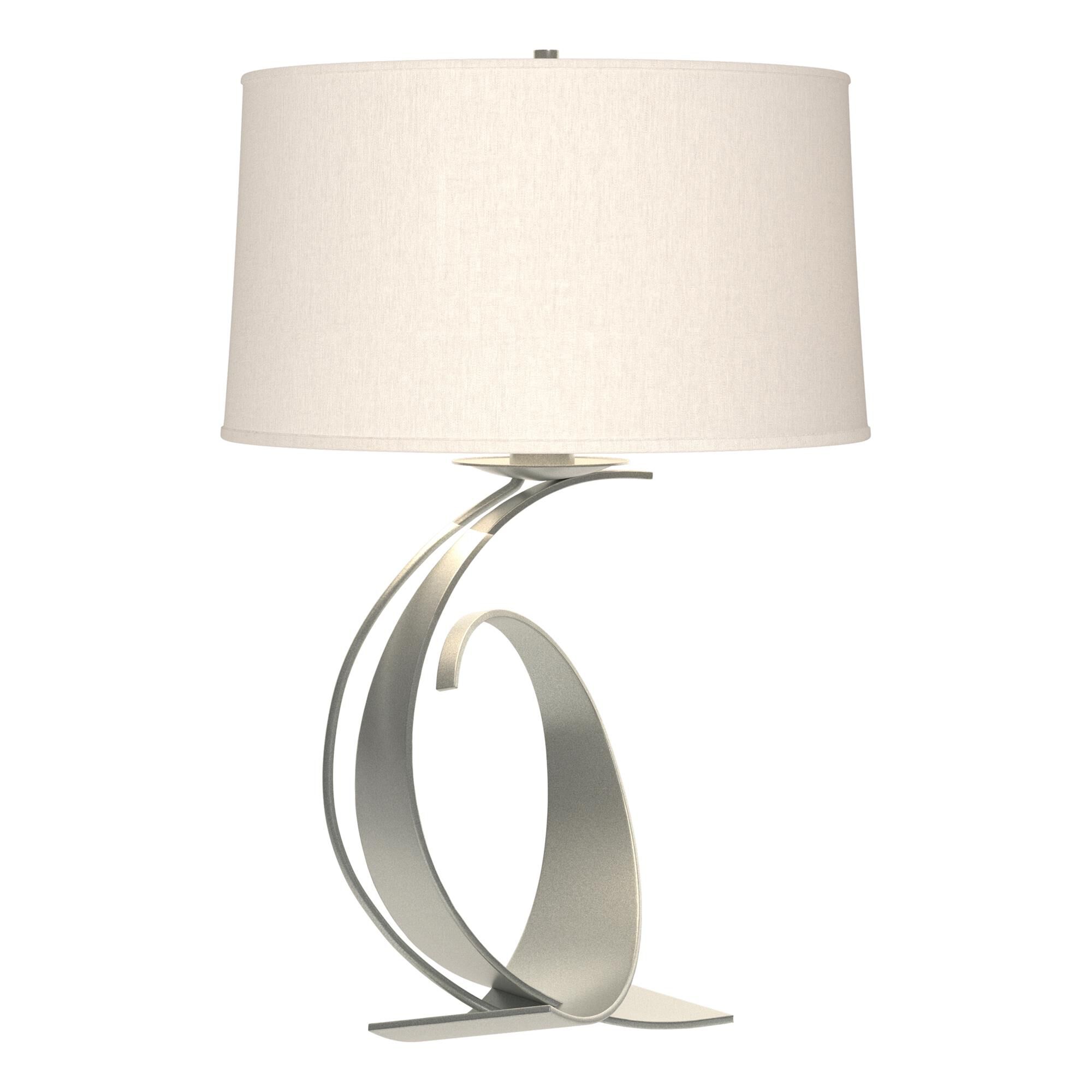 Shown in Vintage Platinum finish and Flax shade