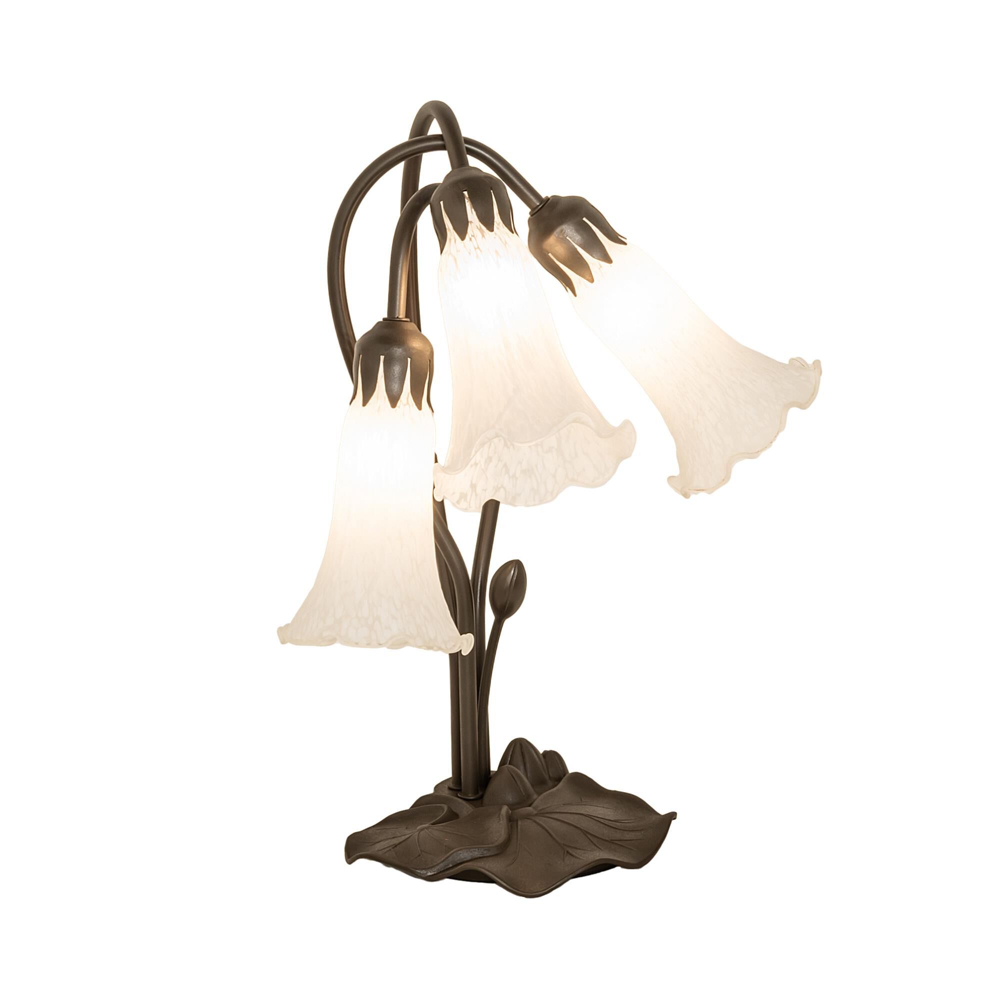 White 16 Inch Accent Lamp by Meyda Lighting