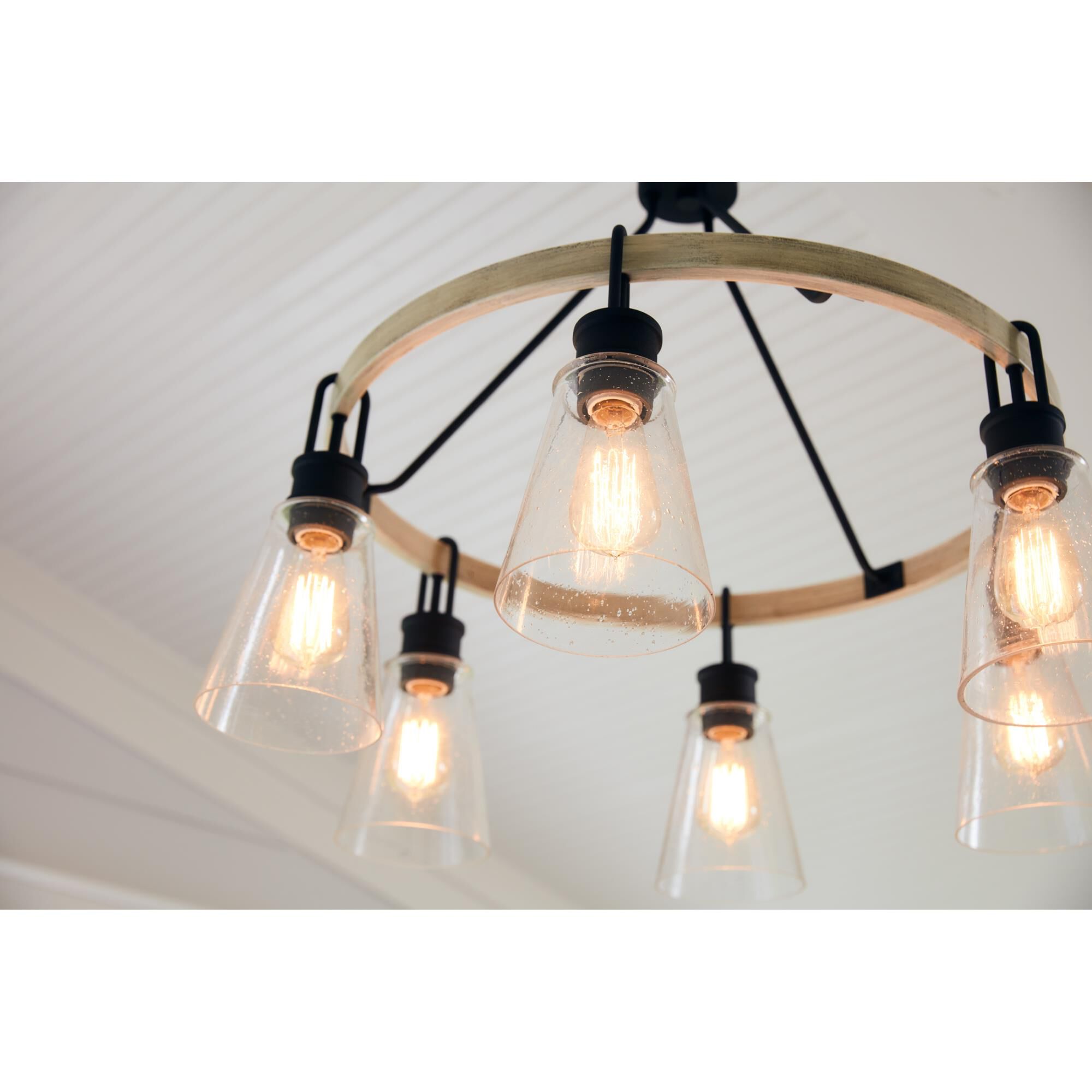 Kingsbridge 28 Inch 6 Light Chandelier by Quoizel