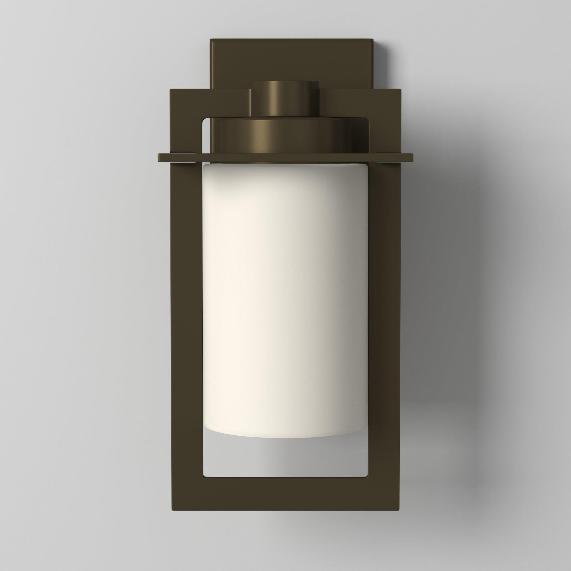 Shown in Bronze finish and Etched Opal glass