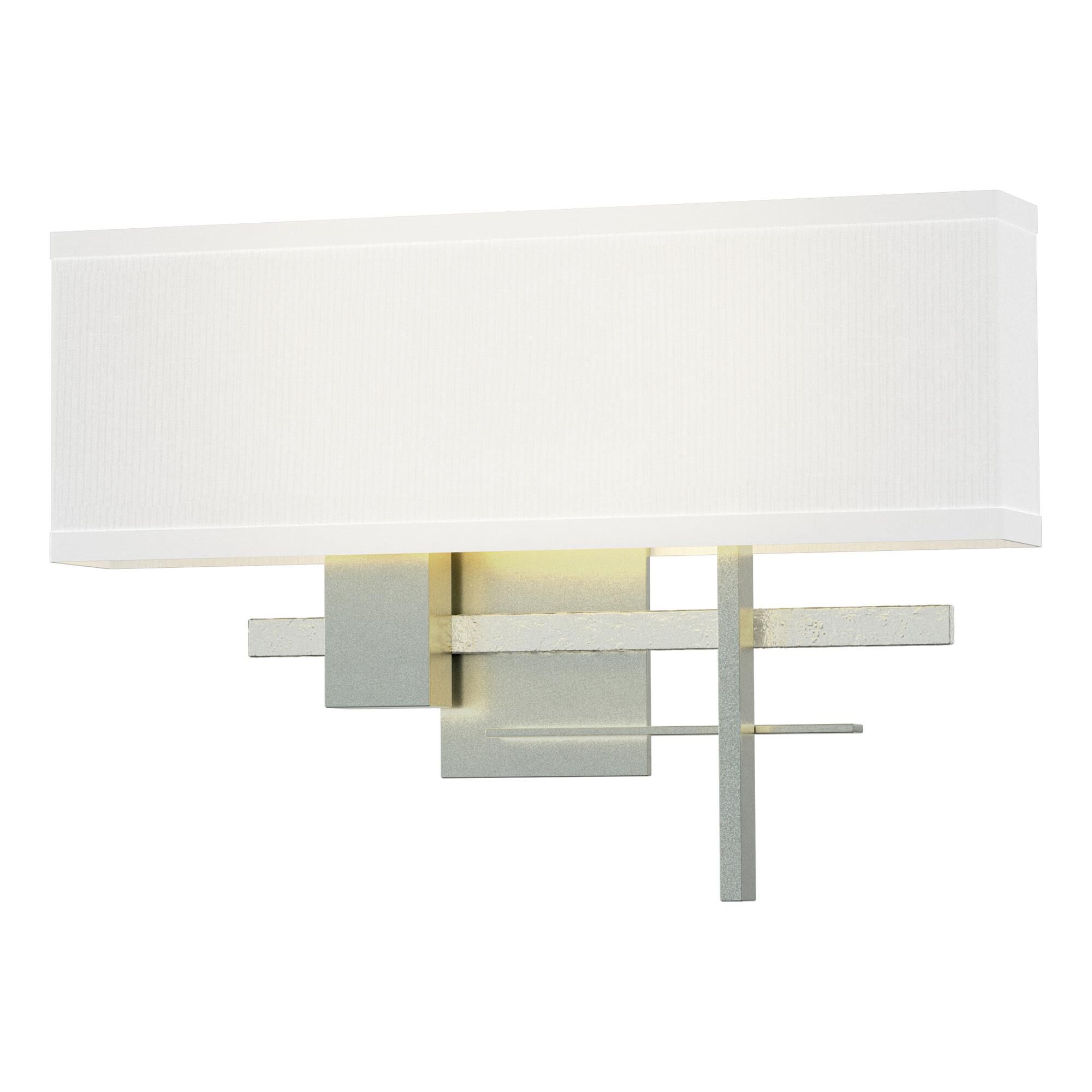 Shown in Vintage Platinum finish and Natural Anna shade and Vintage Platinum accent