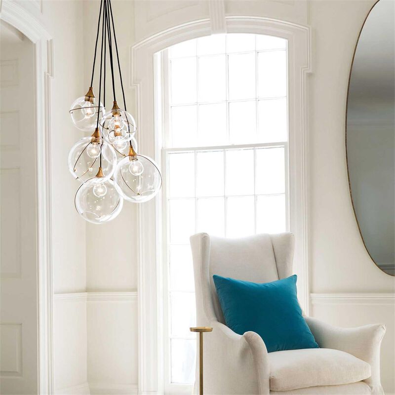 Skye 24 Inch 6 Light Multi Light Pendant by Hinkley