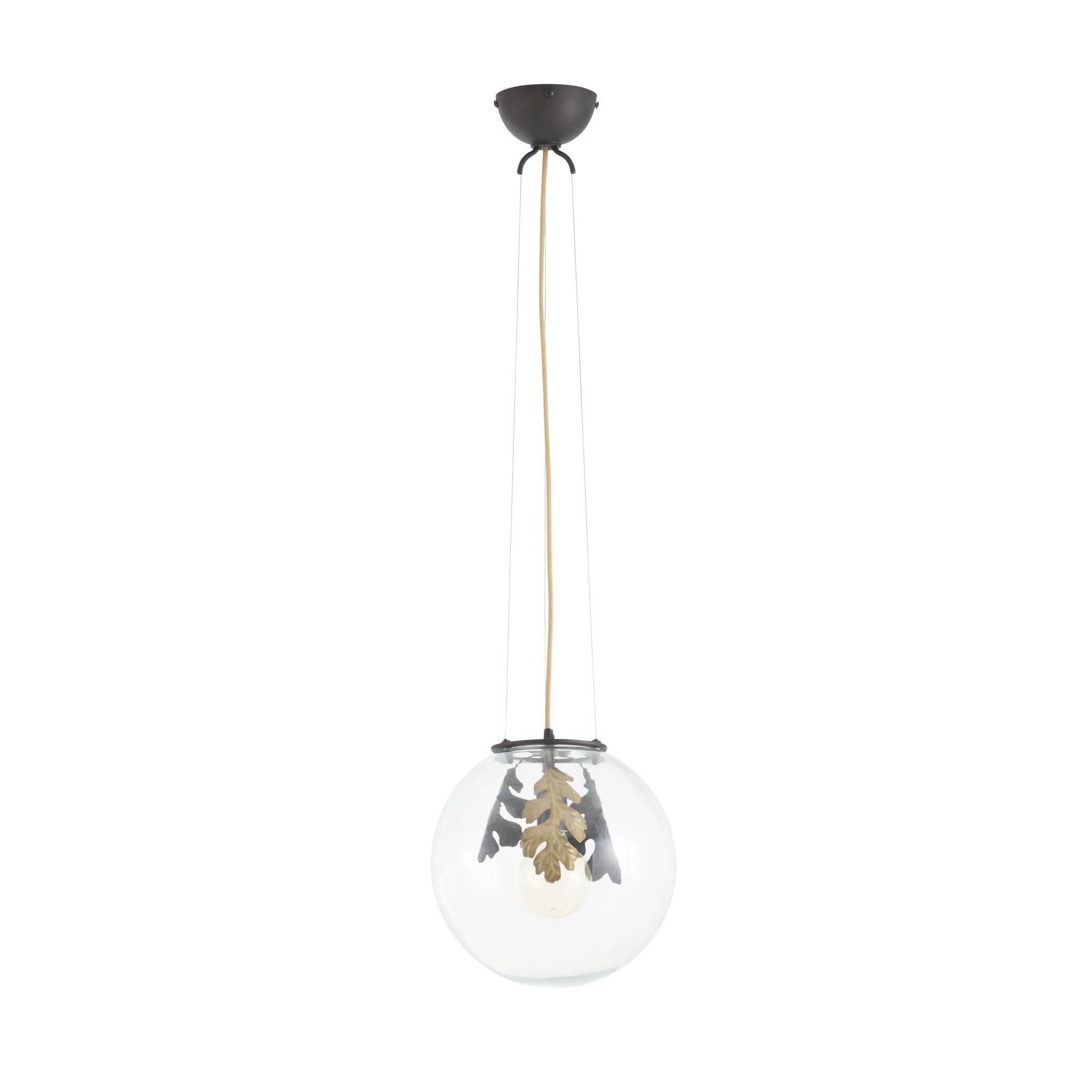 Shown in Bronze finish and Clear glass