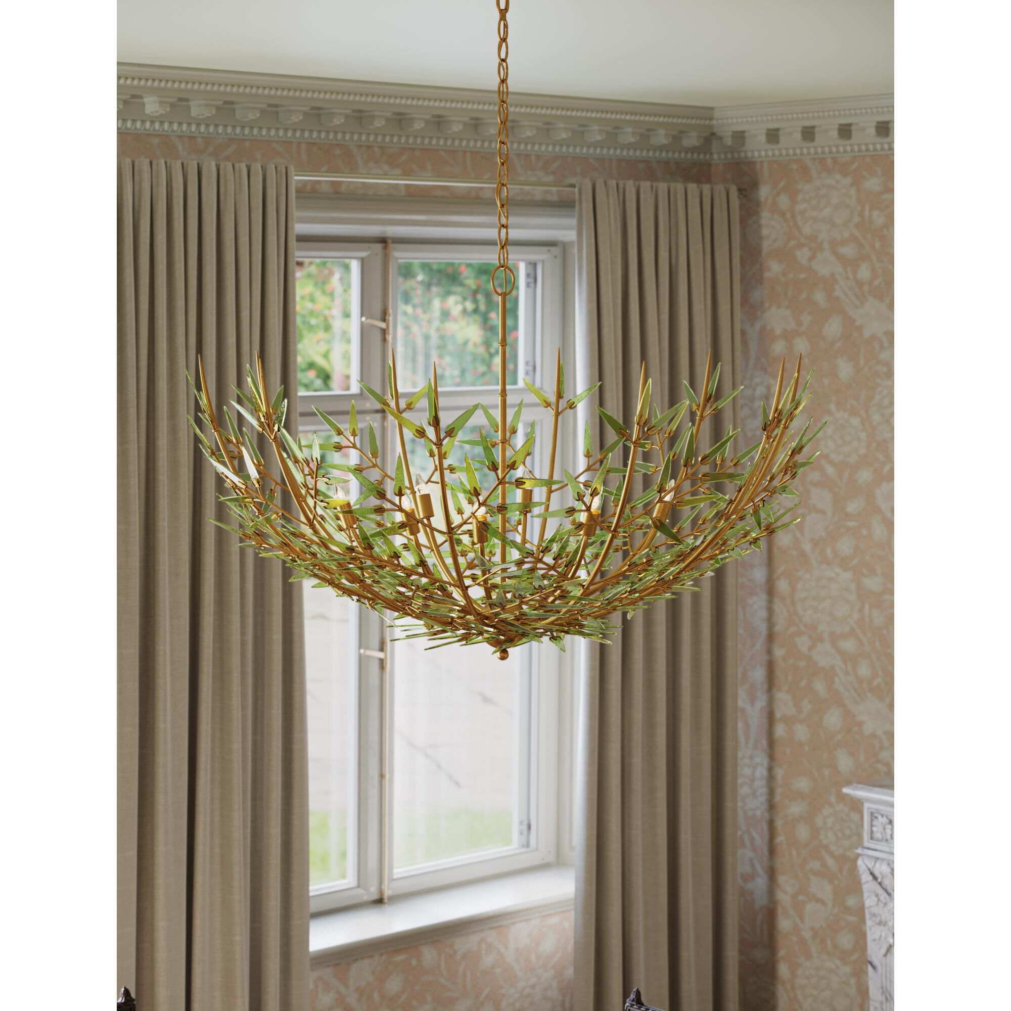 Babylon 44 Inch Chandelier by Currey and Company