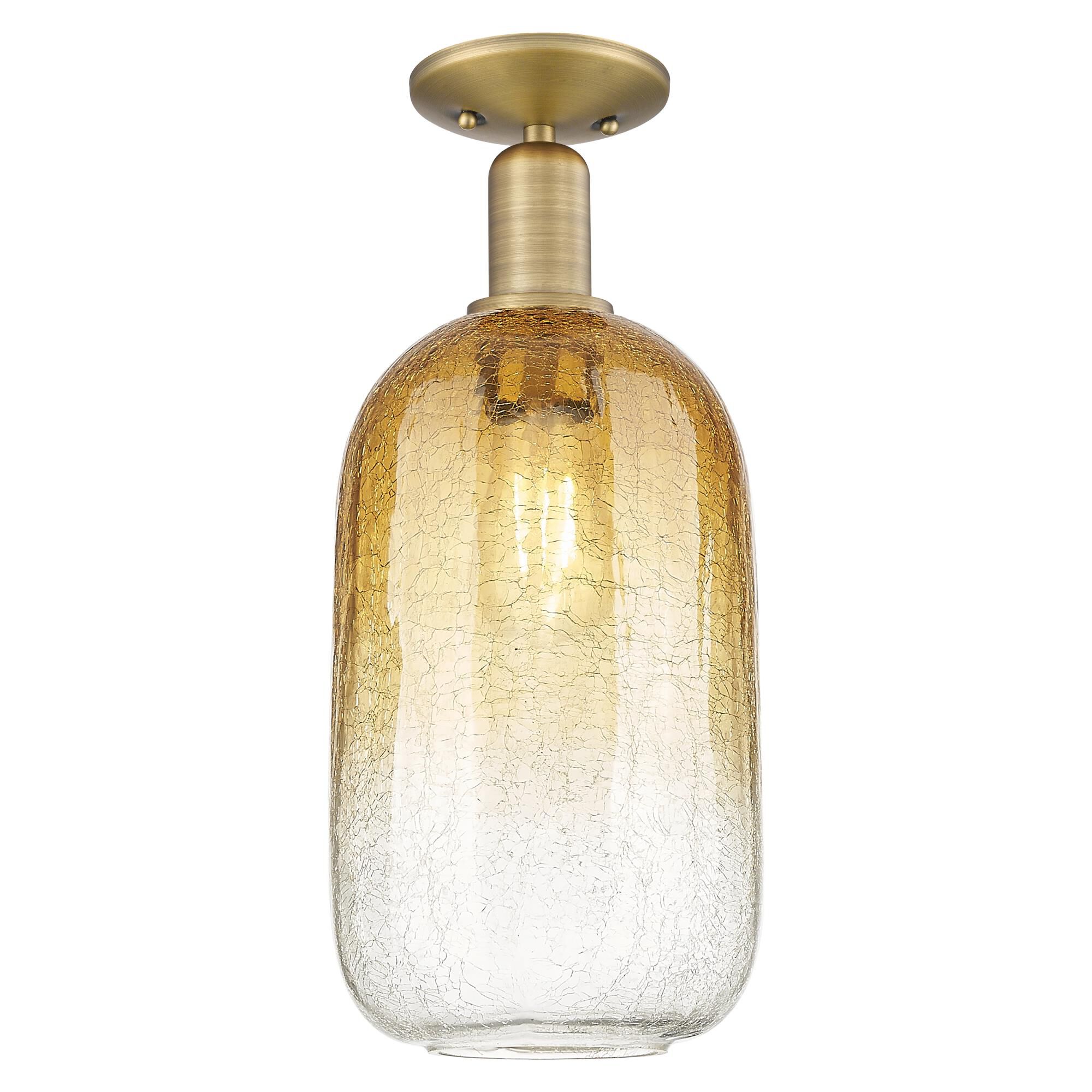 Bruno Marashlian Brookhaven Cloche 7 Inch Semi Flush Mount by Innovations Lighting