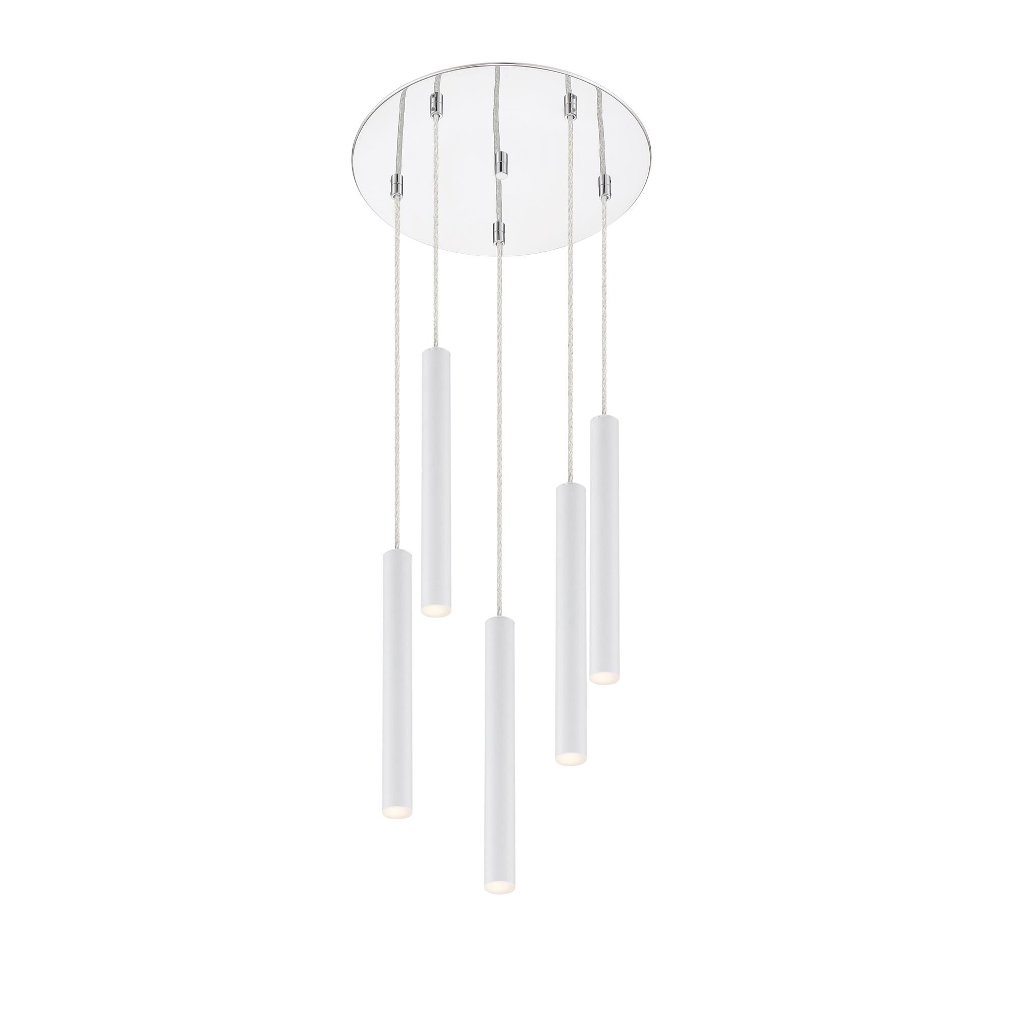 Forest 13 Inch 5 Light LED Linear Suspension Light by Z-Lite