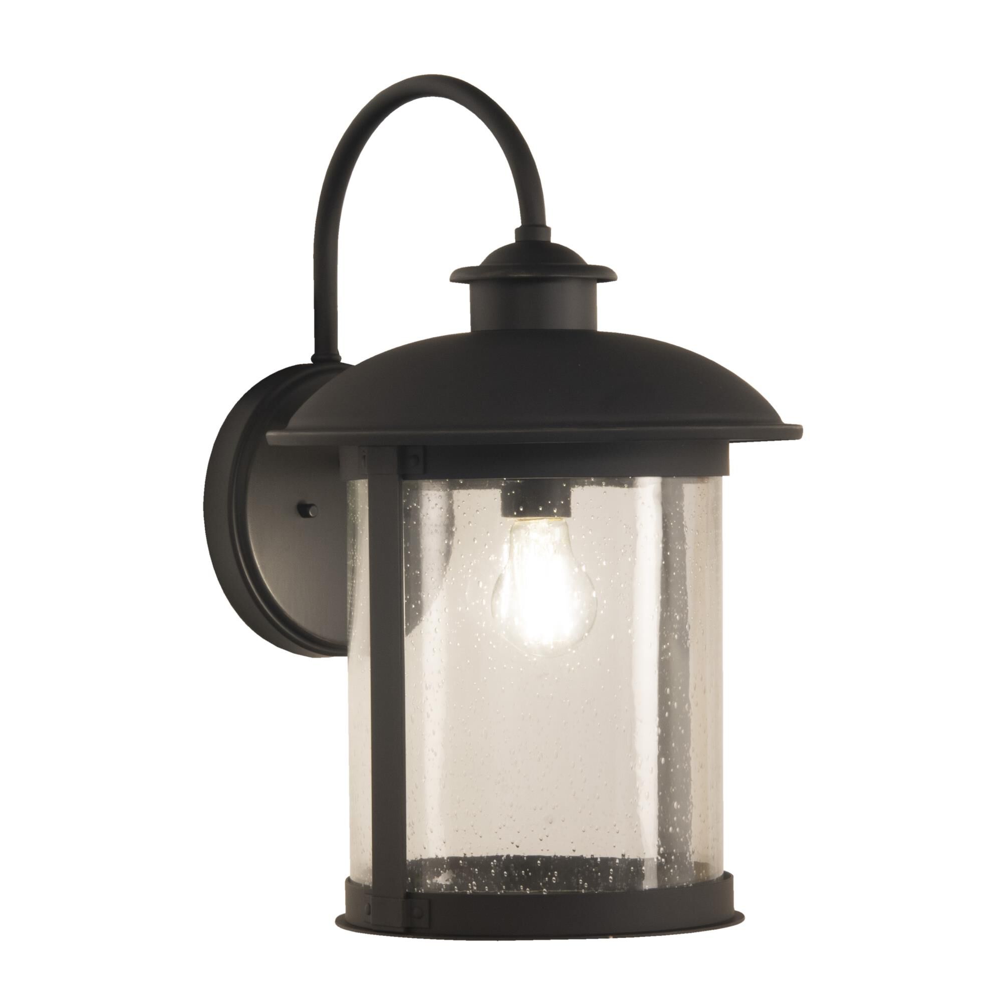 Shown in Dark Bronze Gilded finish and Cylinder glass