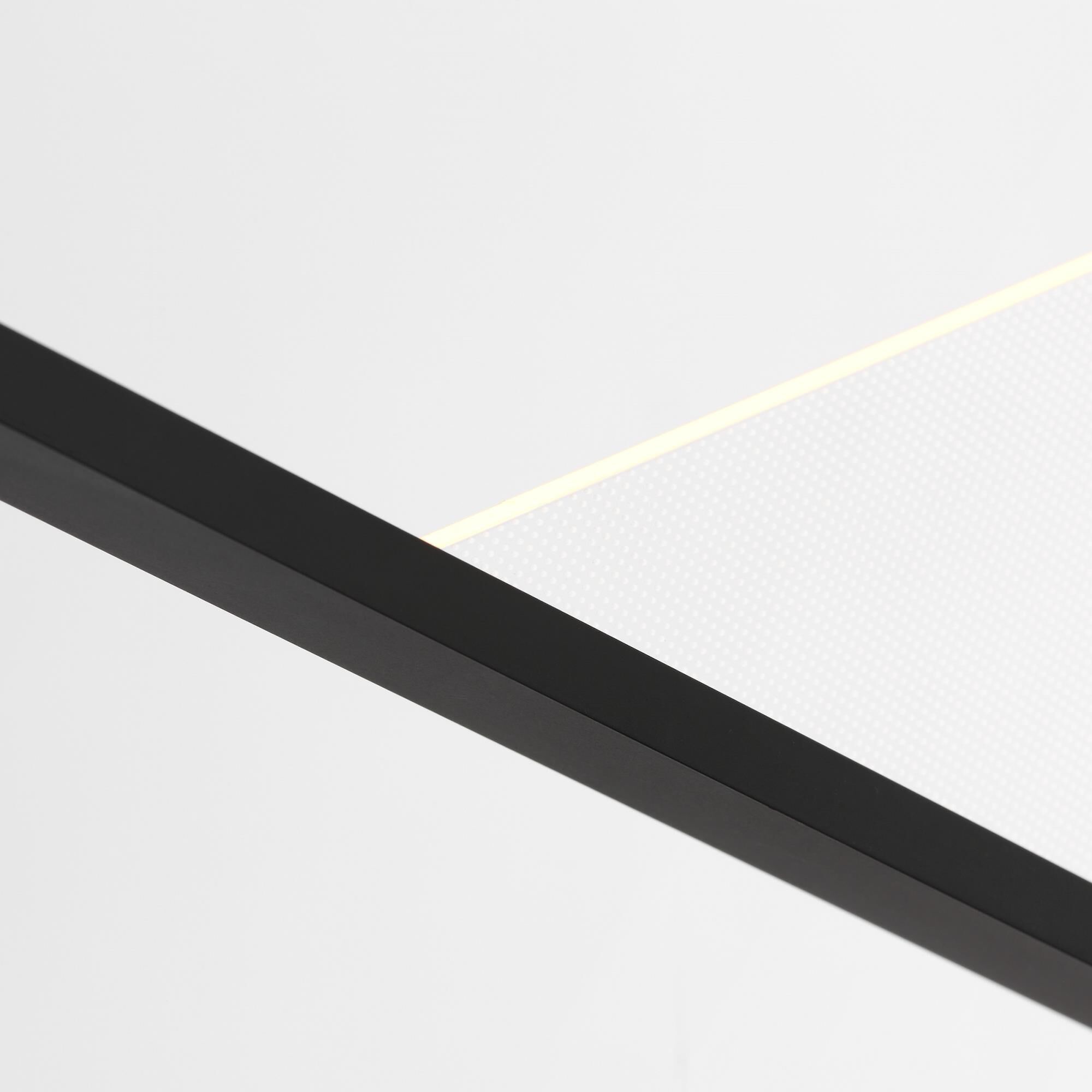 Shown in Nightshade Black finish and Light Guide shade