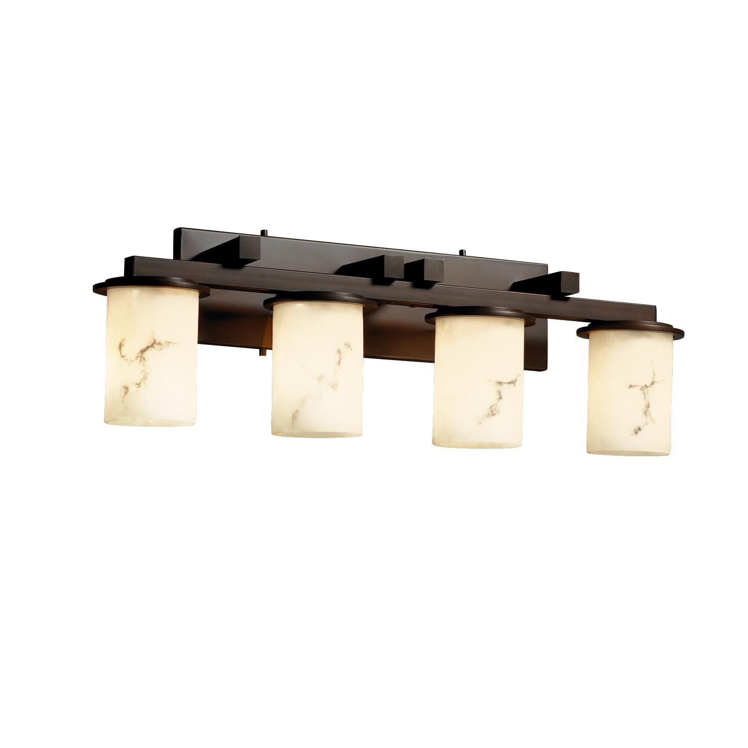Lumenaria 29 Inch 4 Light Bath Vanity Light by Justice Design Group