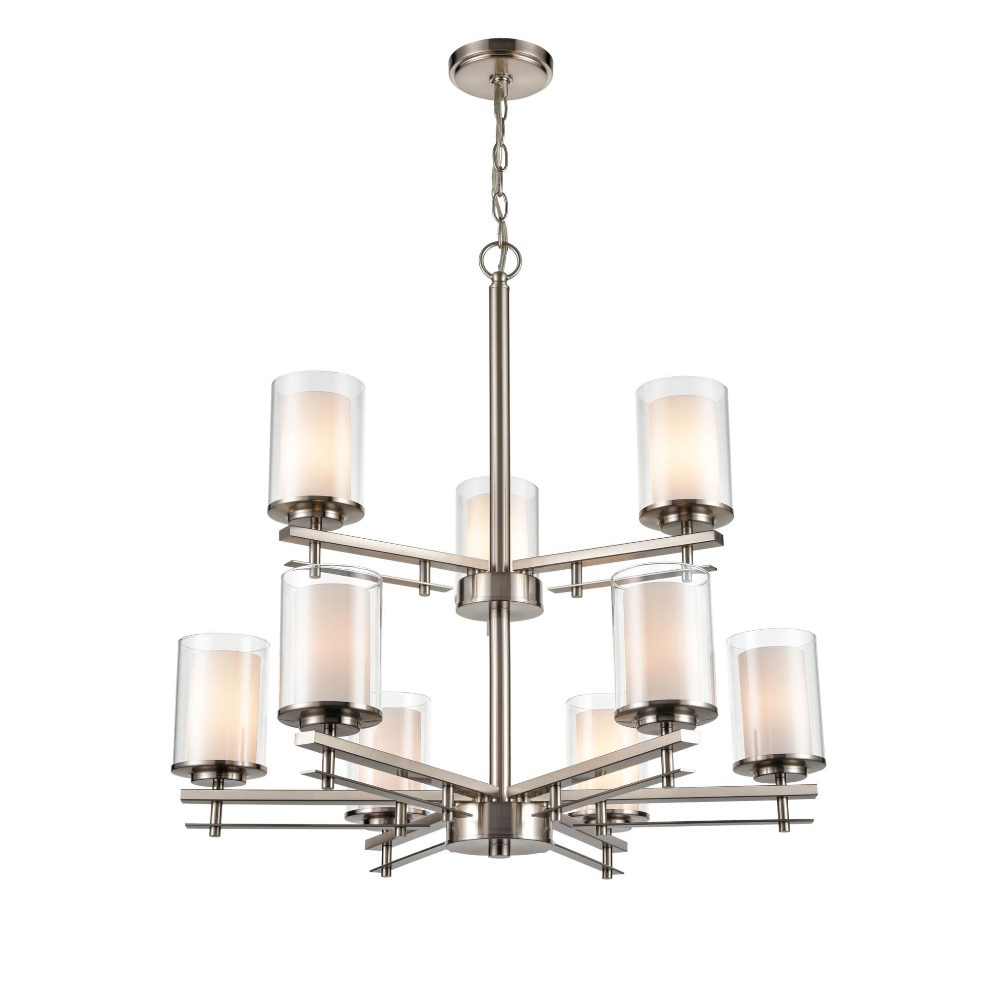 Huderson 29 Inch 9 Light Chandelier by Millennium Lighting