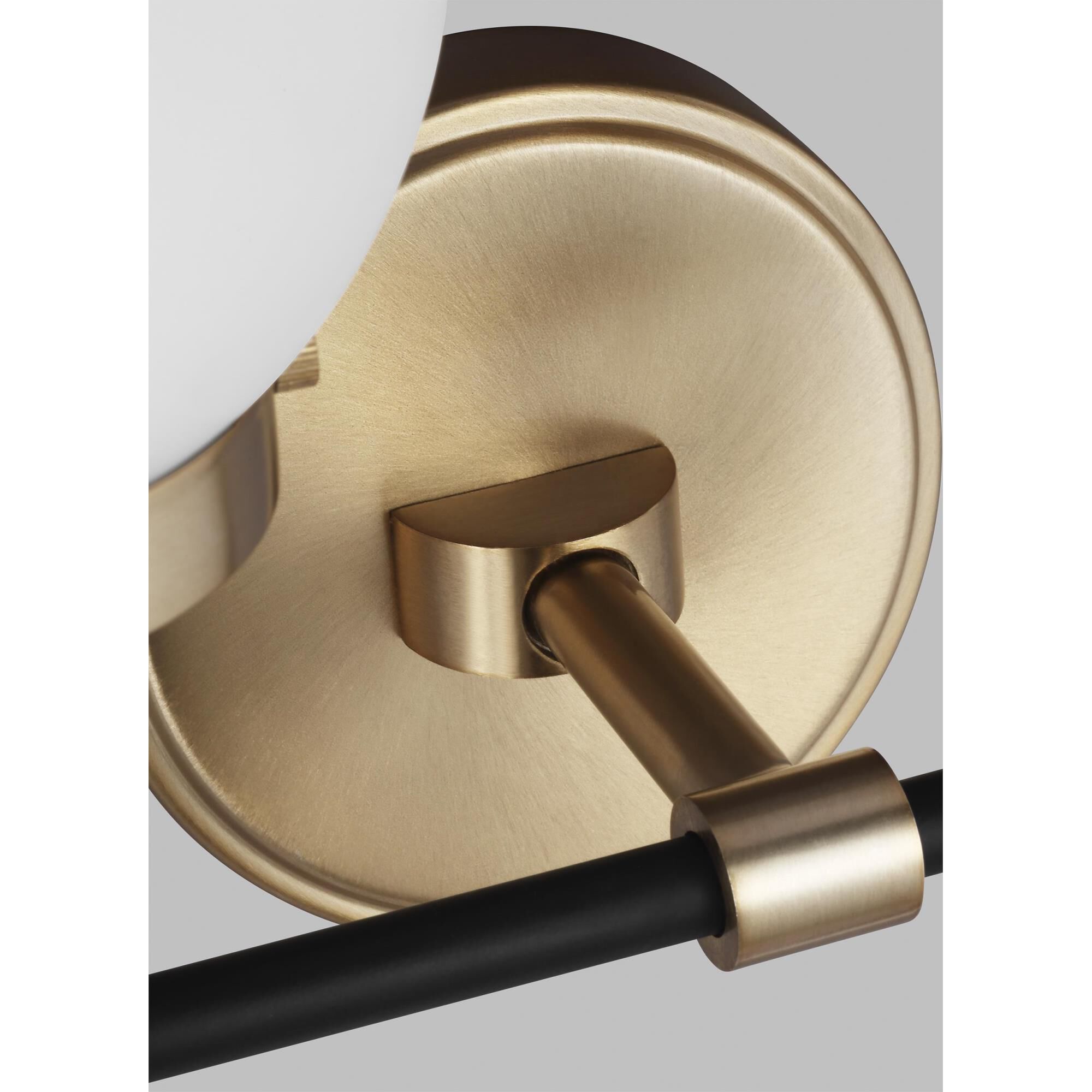 Shown in Satin Bronze finish and Etched / White Inside glass and Etched / White Inside Glass s shade