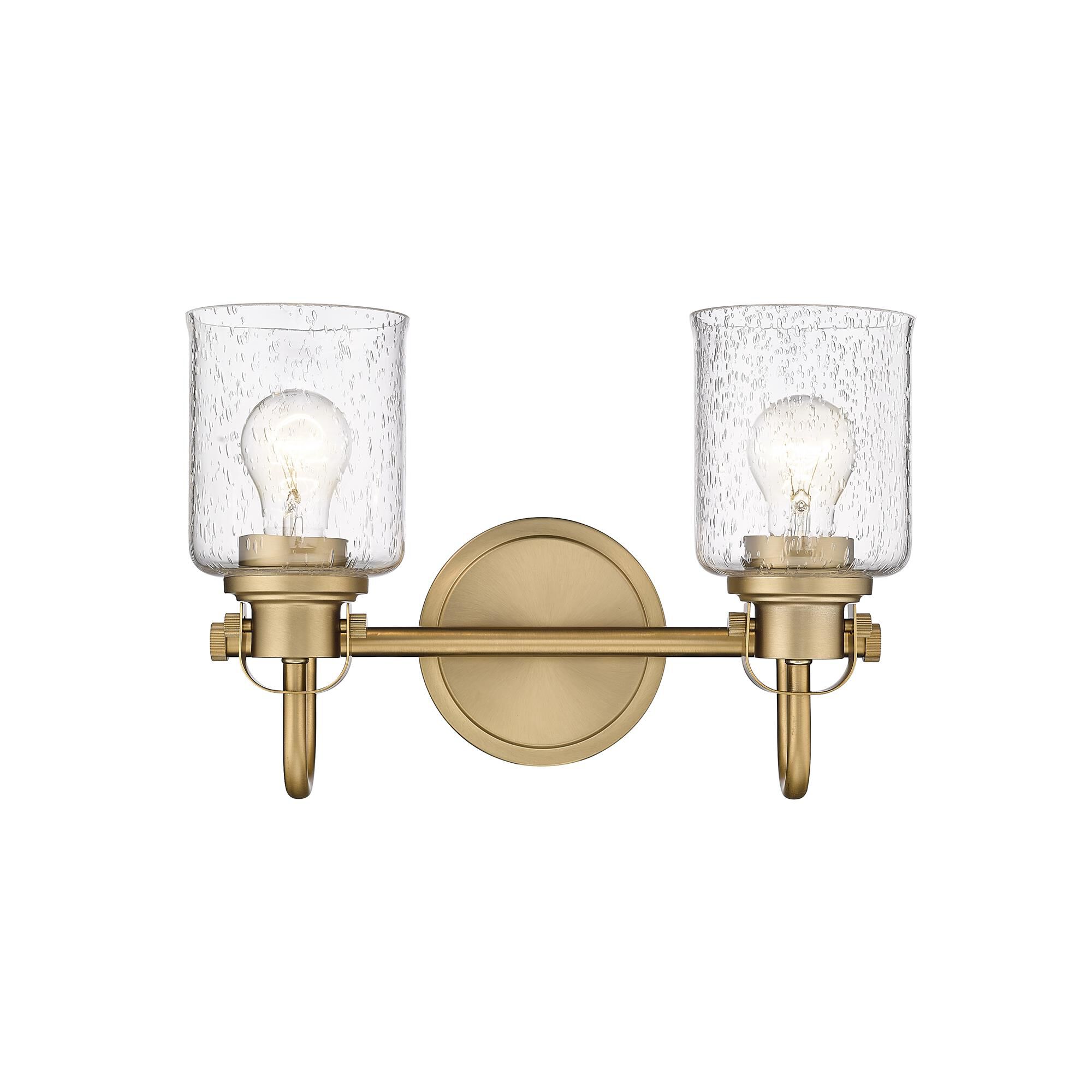 Shown in Heirloom Gold finish and Glass shade