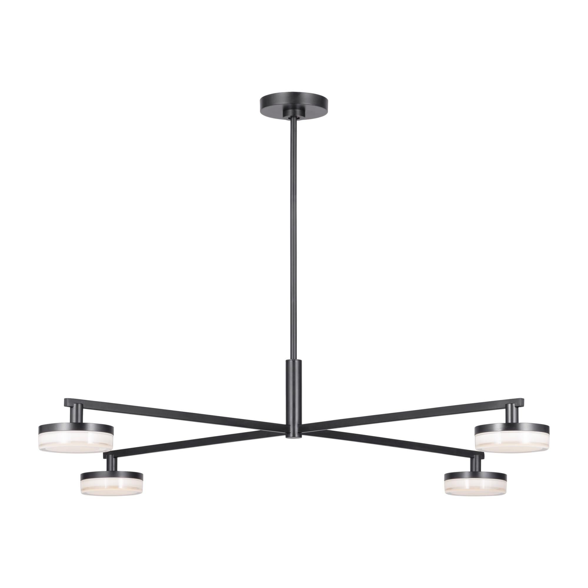 Shown in Aged Iron finish and Silk Screen White Inside Clear Outside glass