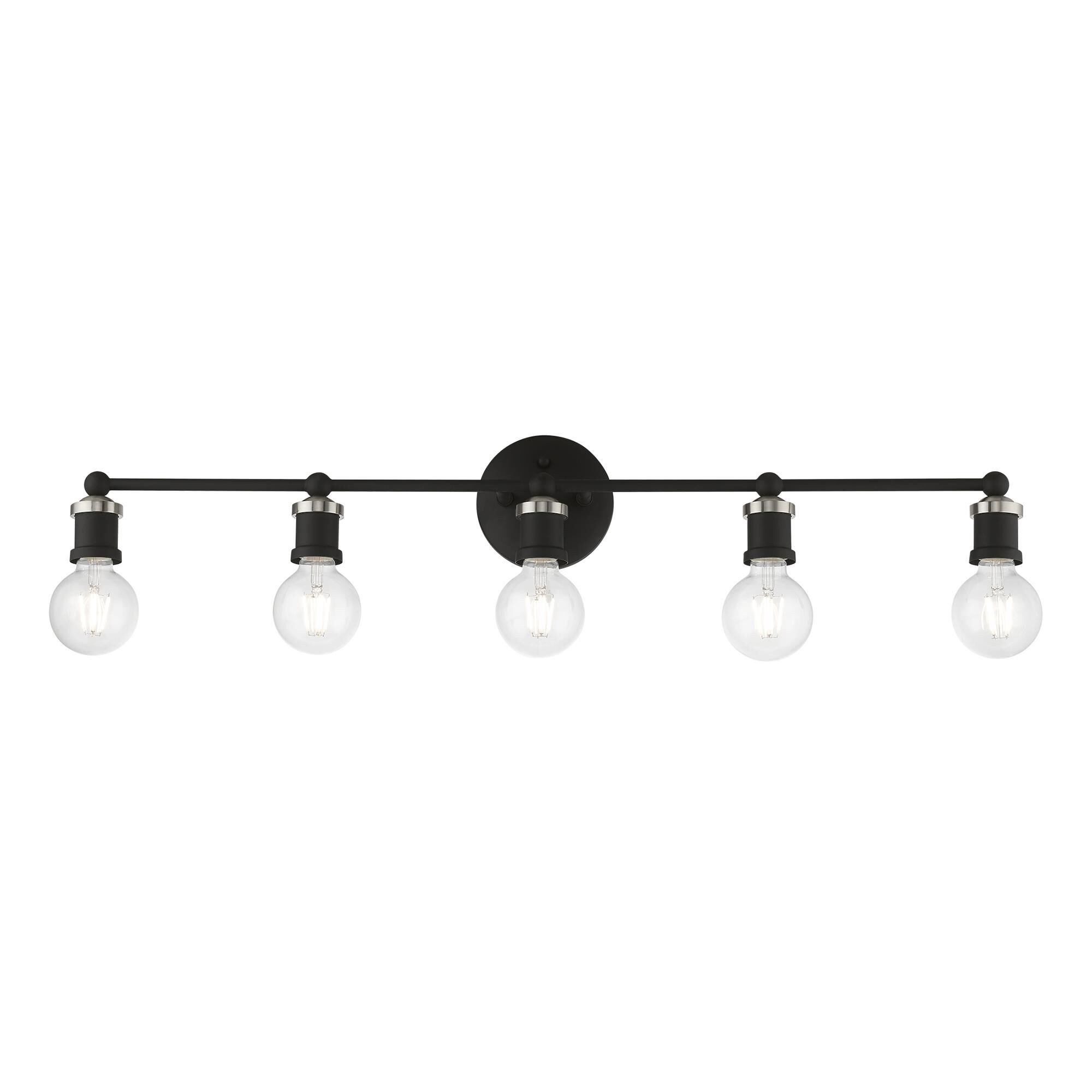 Lansdale 33 Inch 5 Light Bath Vanity Light by Livex Lighting