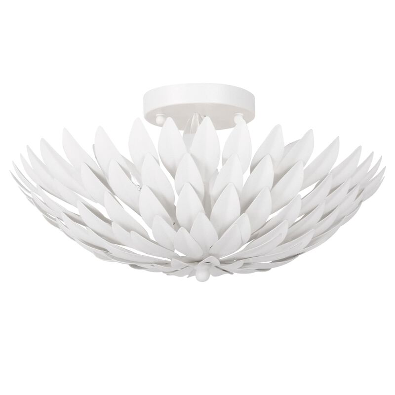 Broche 16 Inch 4 Light Semi Flush Mount by Crystorama