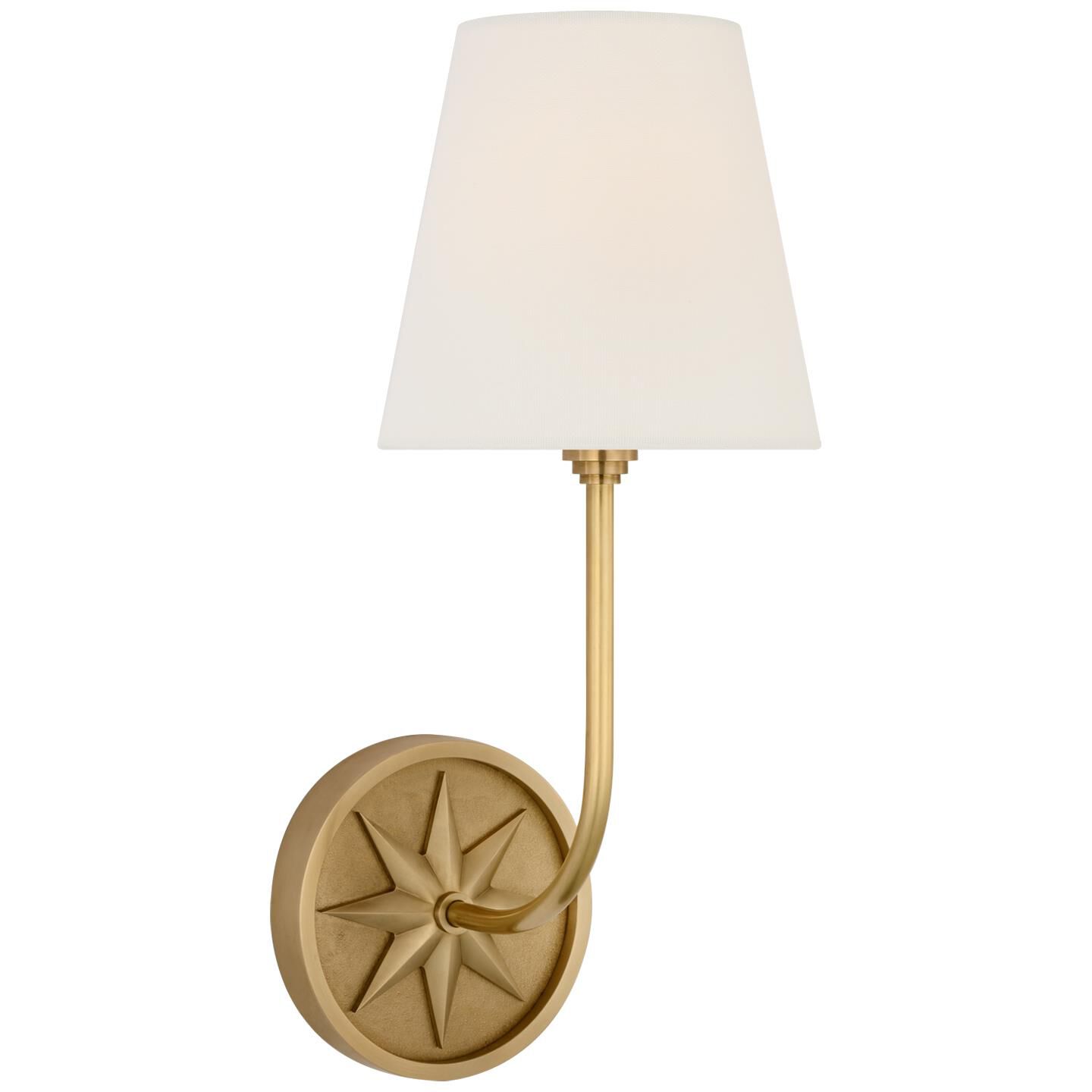Shown in Antique-Burnished Brass finish
