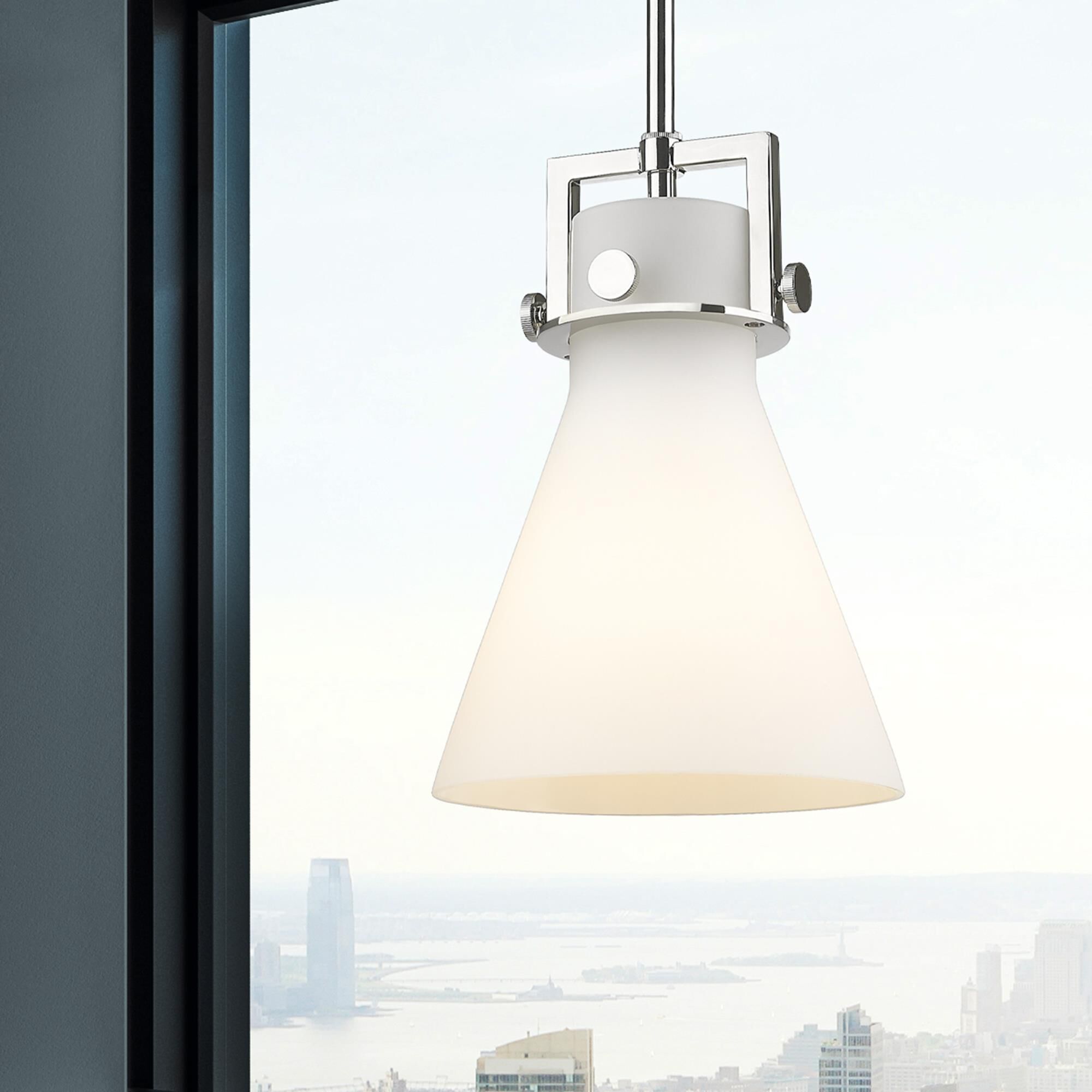 Bruno Marashlian Newton Cone 8 Inch Mini Pendant by Innovations Lighting