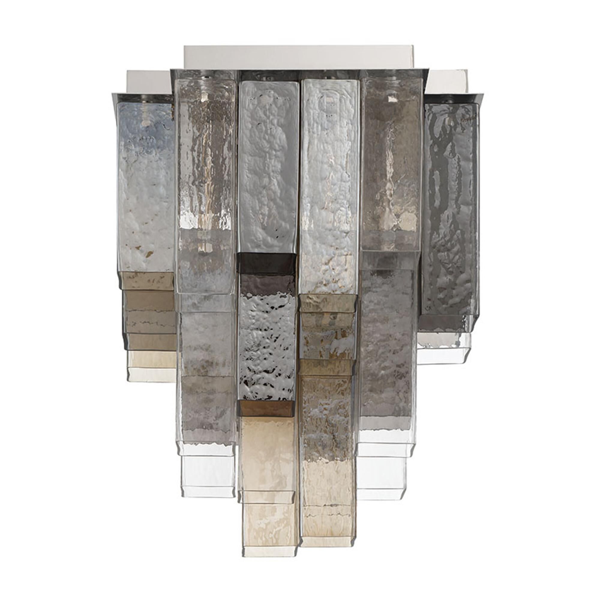 Shown in Chrome finish and Mixed glass