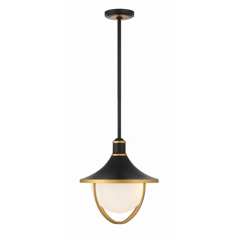 Atlas Small Outdoor Hanging Lantern by Crystorama