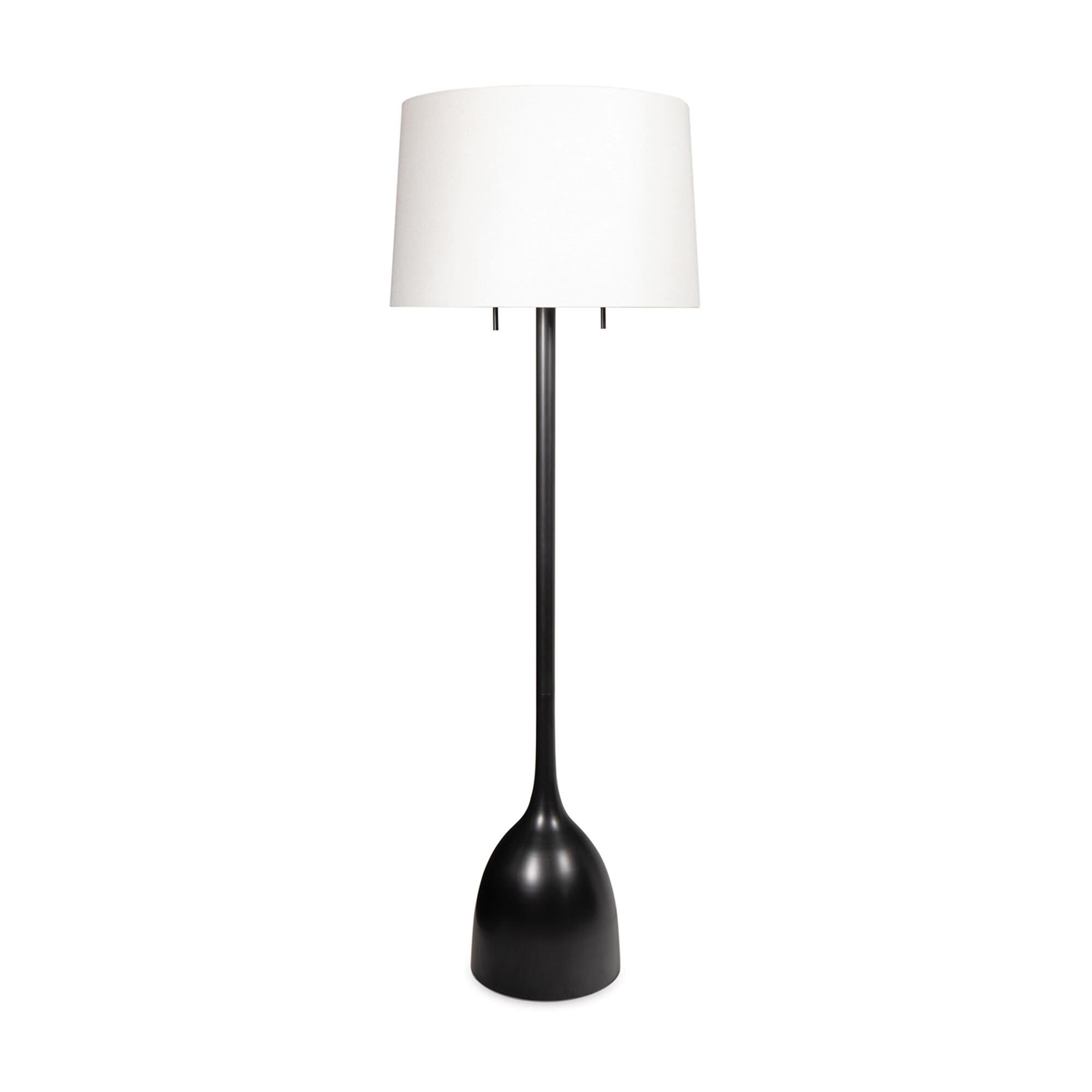 Shown in Oil Rubbed Bronze finish and Linen shade