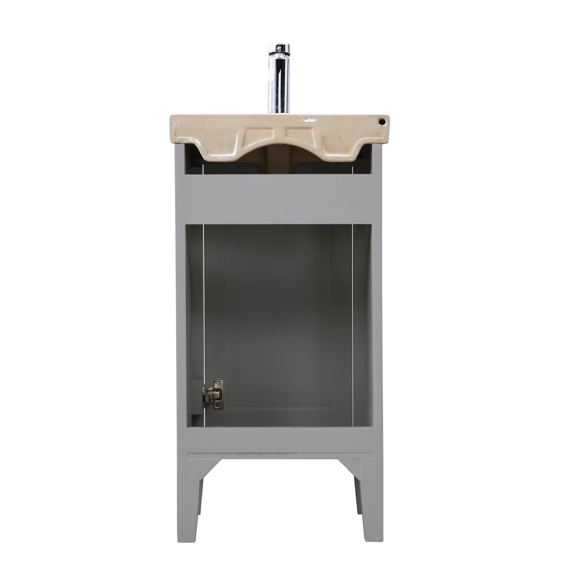 Shown in Grey finish