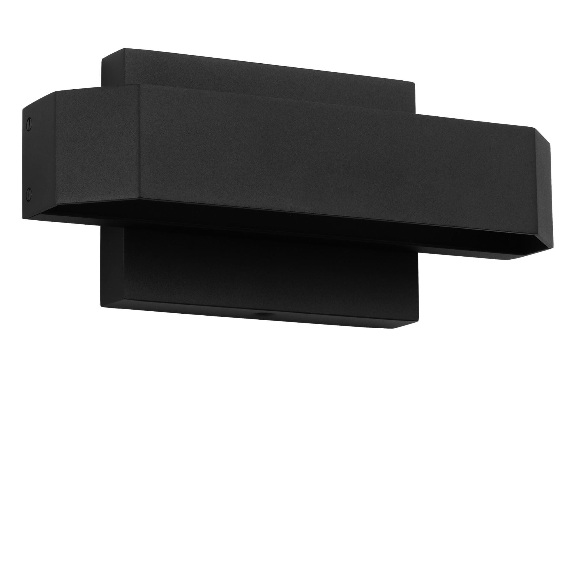 Shown in Textured Black finish and Etched Acrylic shade