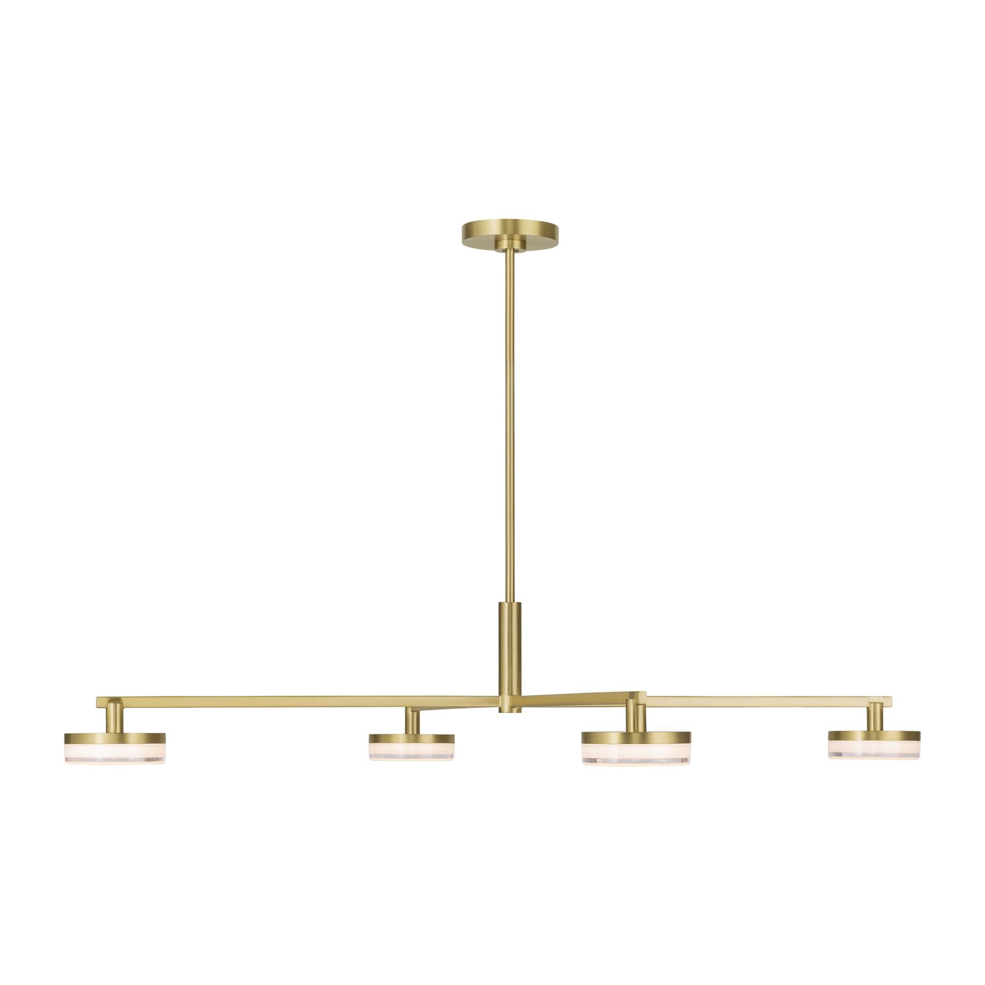 Shown in Burnished Brass finish and Silk Screen White Inside Clear Outside glass
