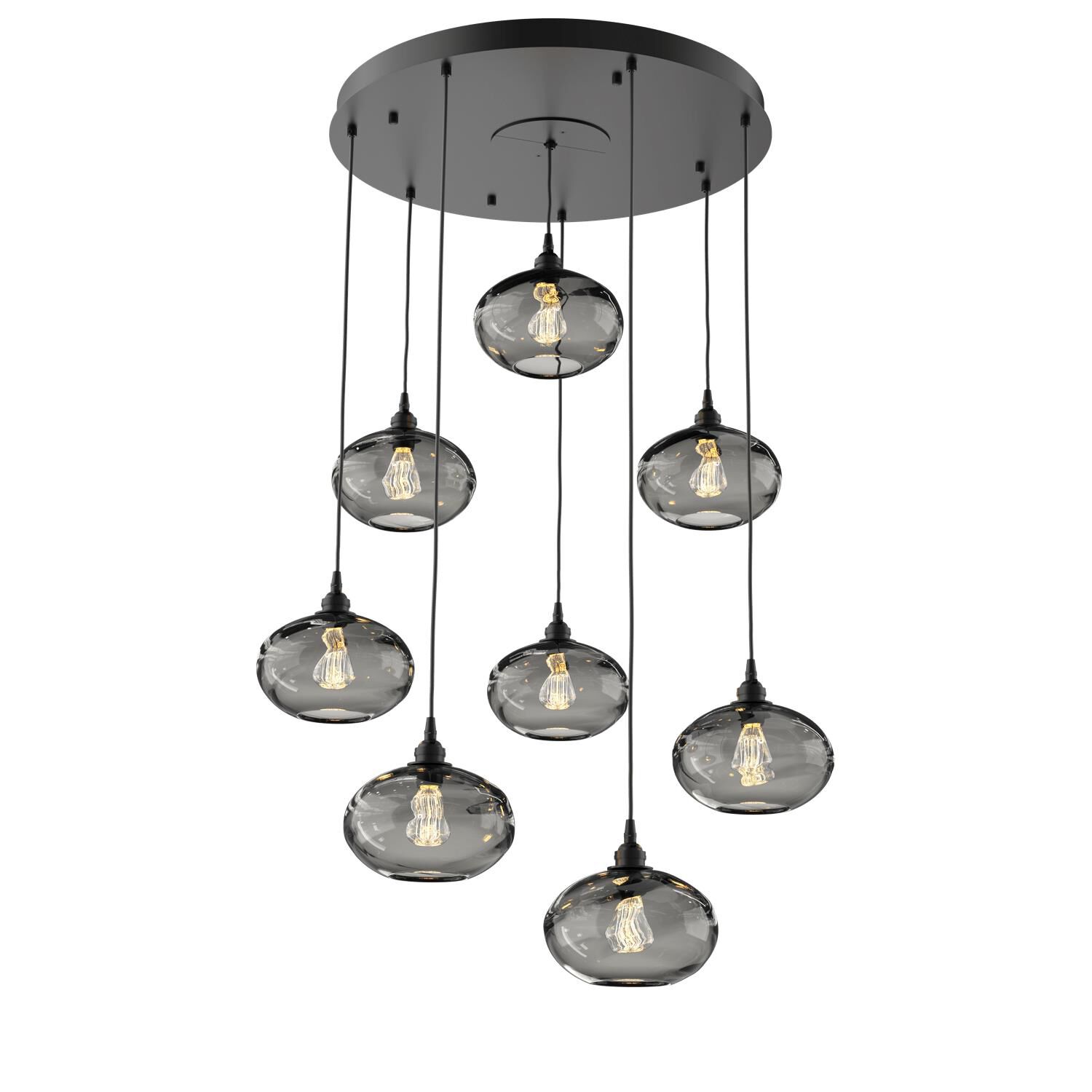 Coppa 29 Inch 8 Light Multi Light Pendant by Hammerton Studio