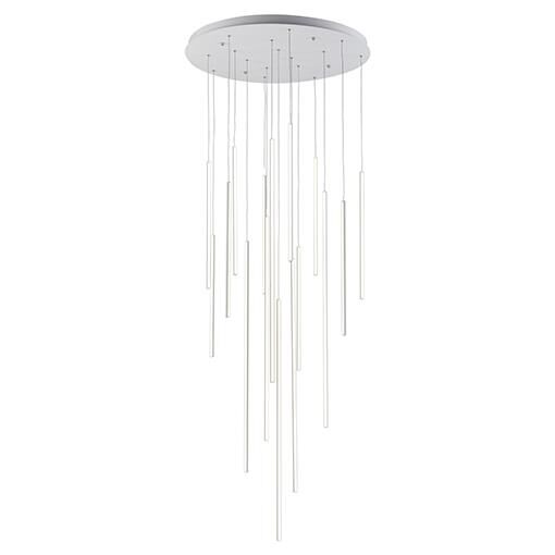 Chute 32 Inch Multi Light Pendant by Kuzco Lighting