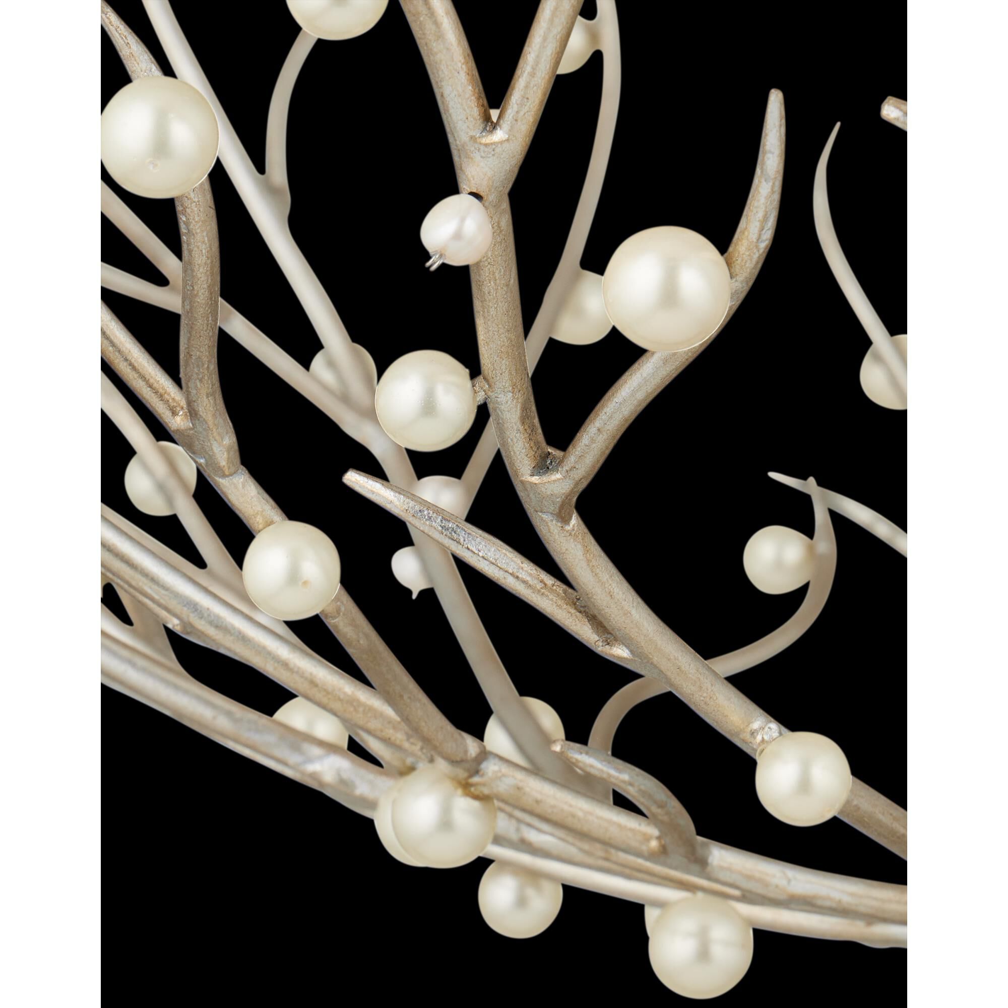 Aviva Stanoff Shinju 26 Inch Chandelier by Currey and Company