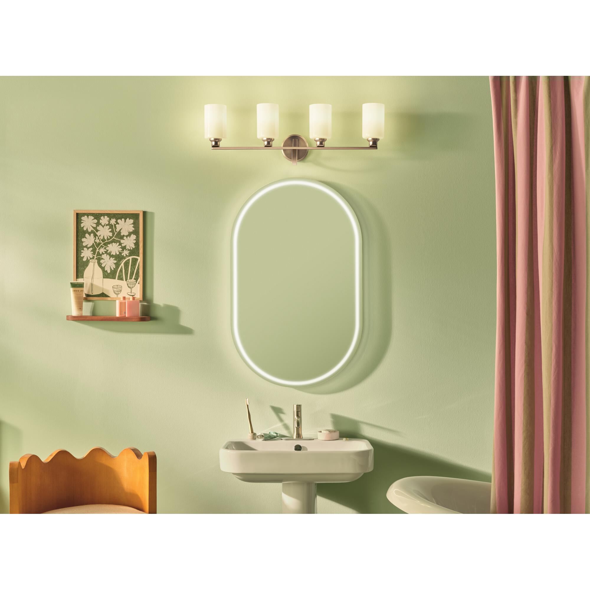 Gioe 32 Inch Bath Vanity Light by Kichler Lighting