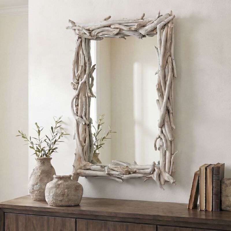 Rooted Medium Decorative Mirror by Uttermost
