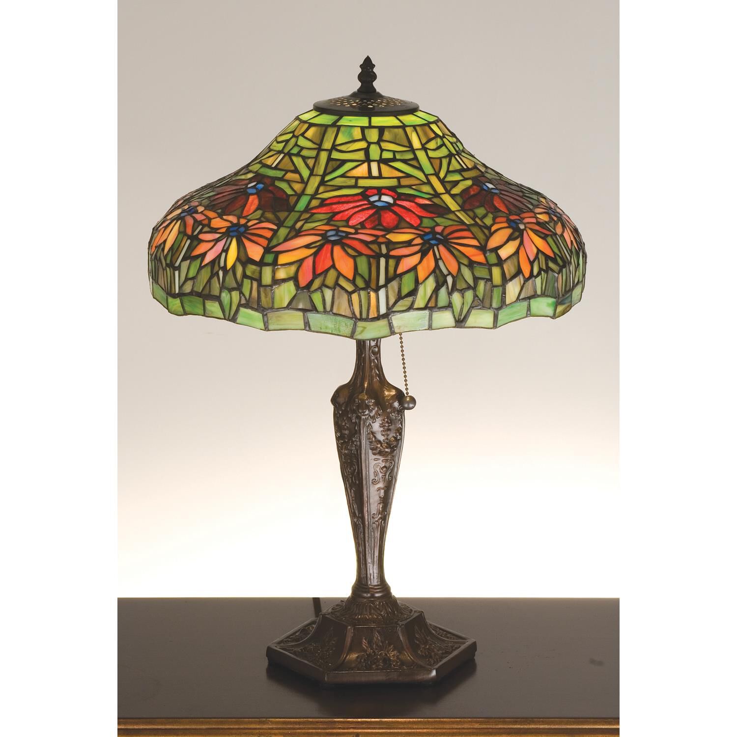 Poinsettia 22 Inch Table Lamp by Meyda Lighting