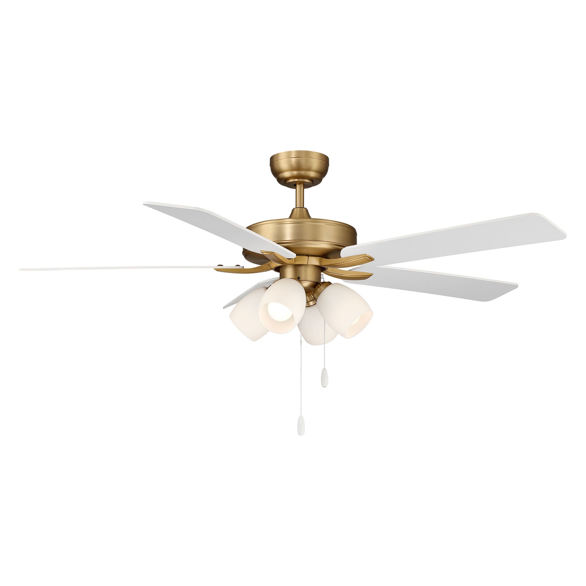 52 Inch Ceiling Fan with Light Kit,