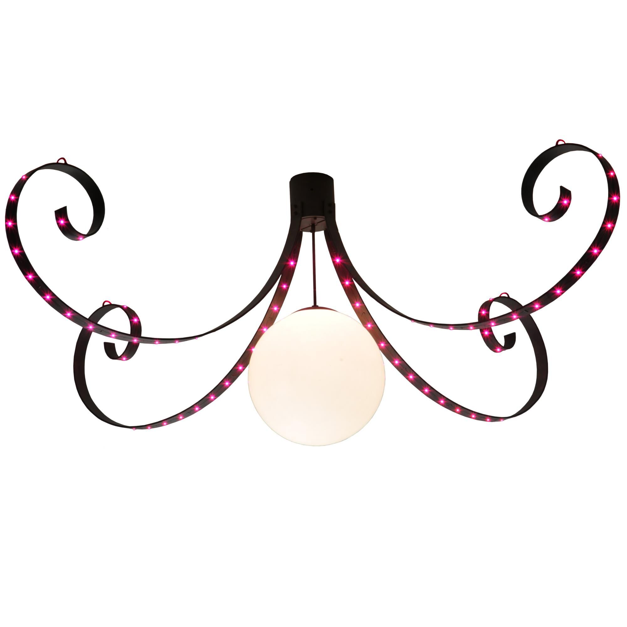 Metro Pizza 96 Inch 1 Light LED Chandelier by Meyda Lighting