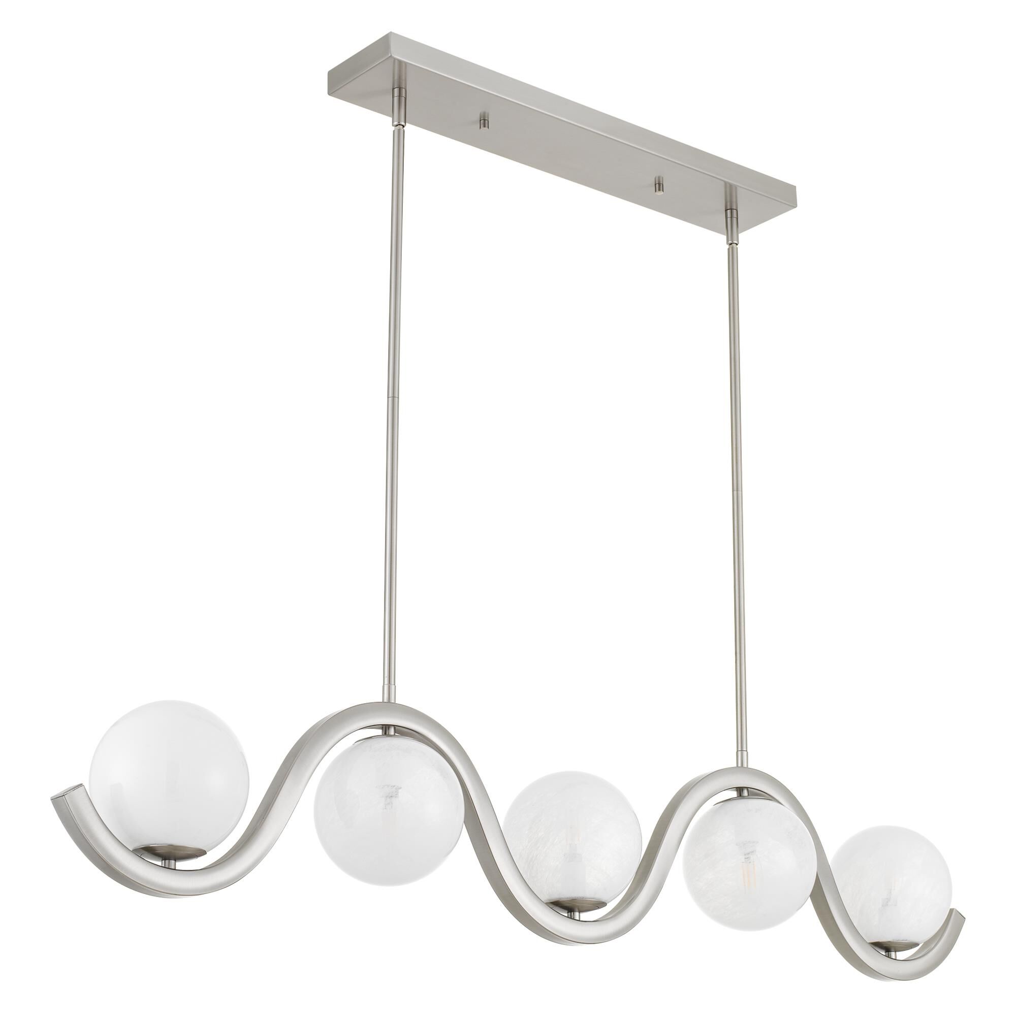 Spherical 49 Inch Linear Suspension Light by Quoizel