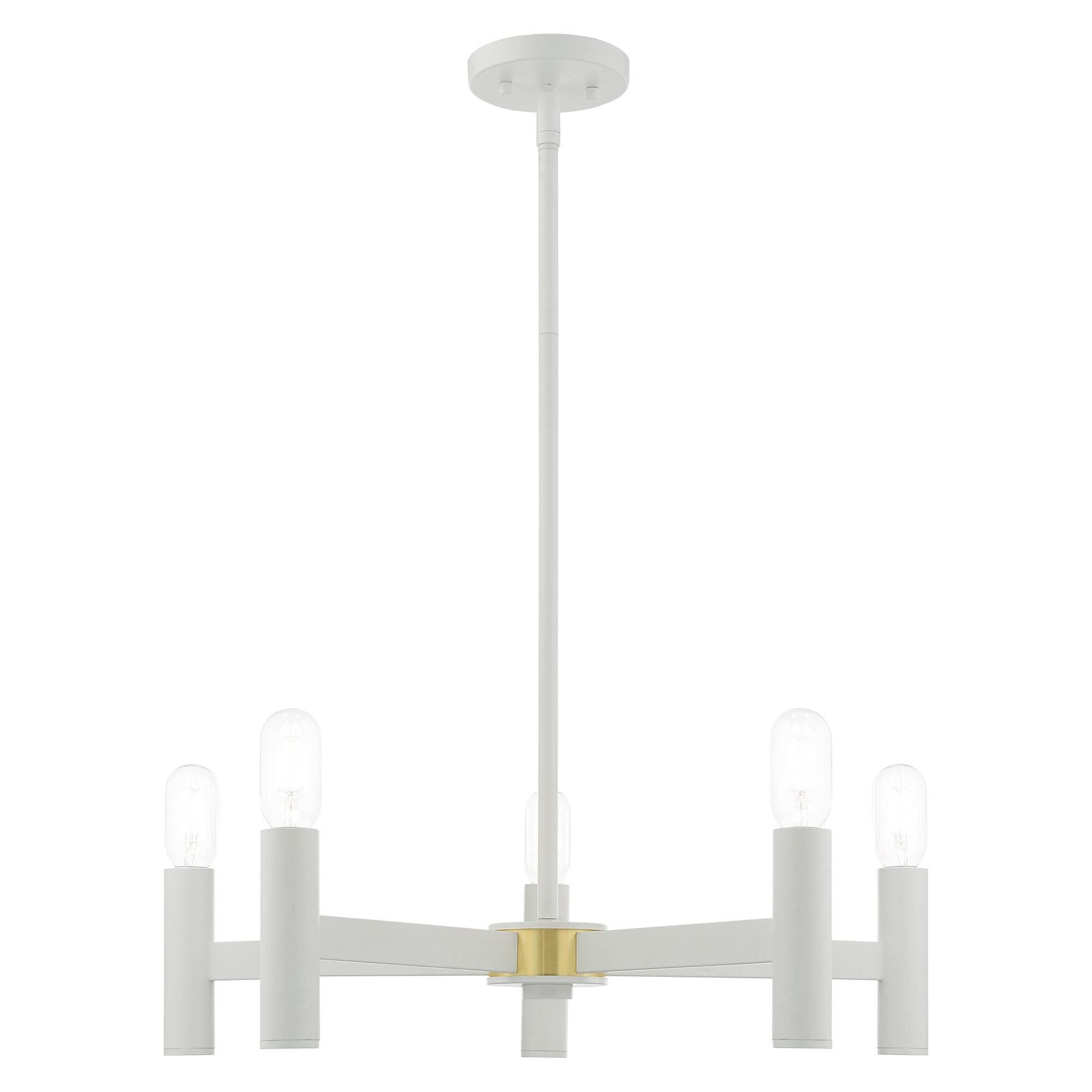 Copenhagen 5 Light Chandelier by Livex Lighting