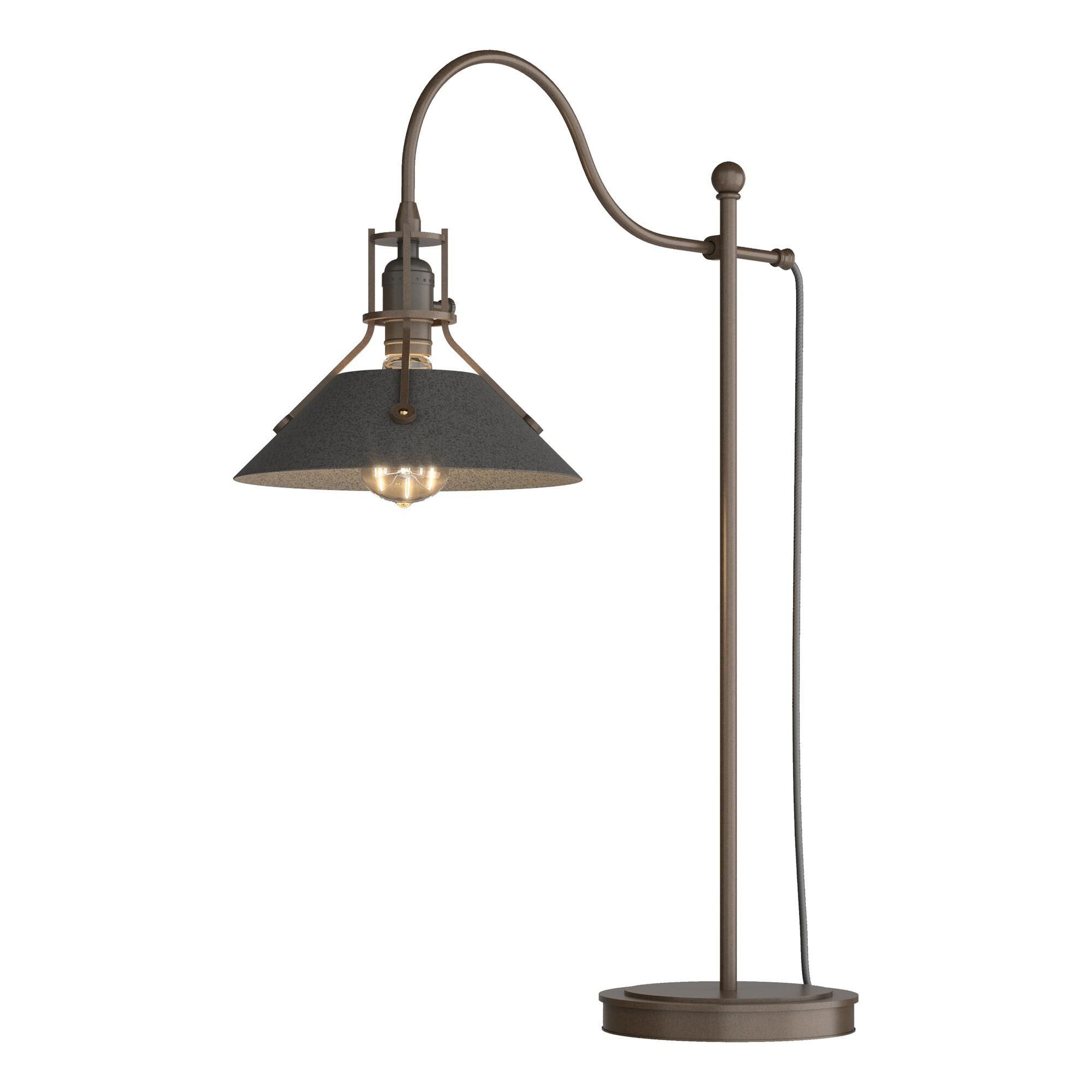Shown in Bronze finish and Natural Iron accent