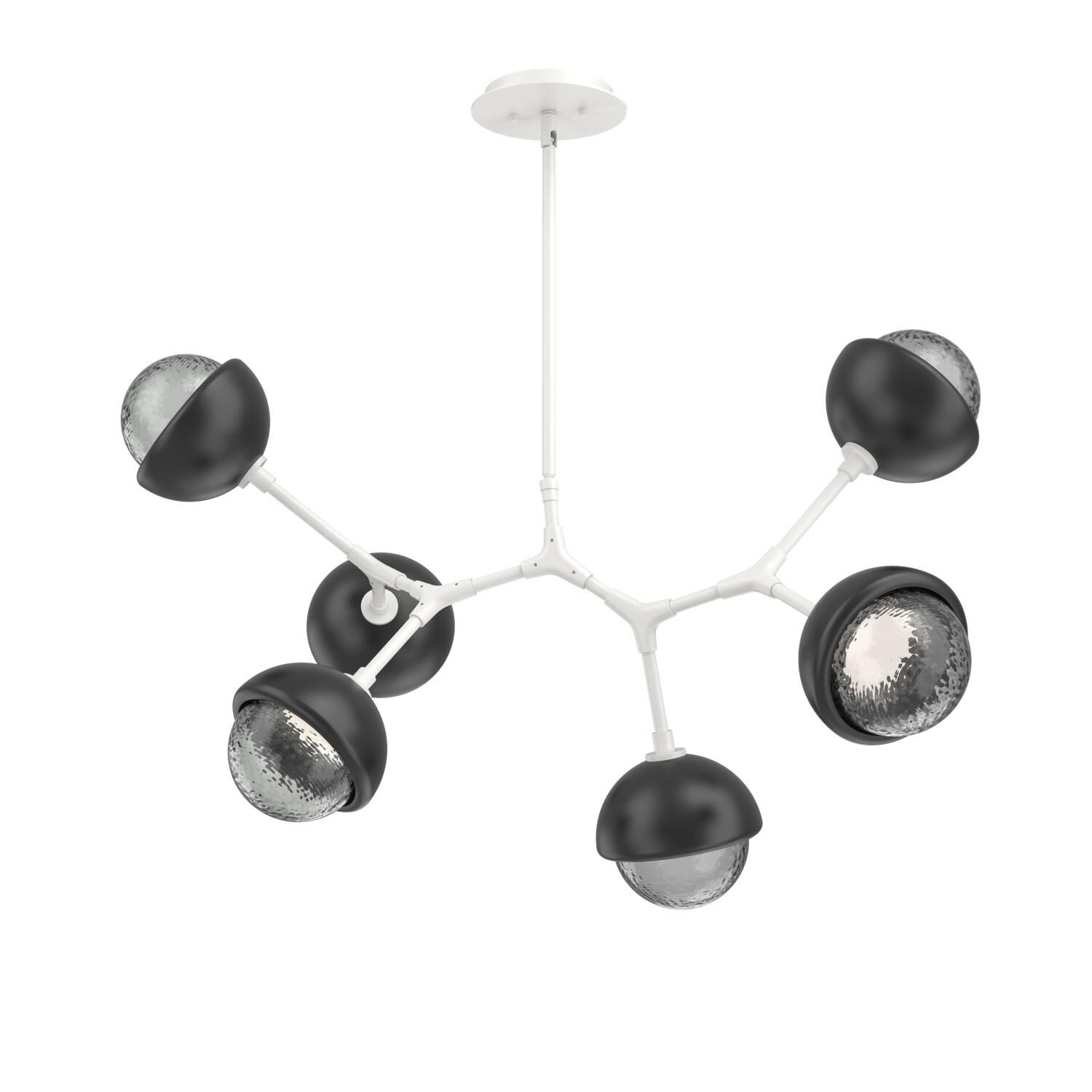 Levi Wilson Cabochon 31 Inch Linear Suspension Light by Hammerton Studio