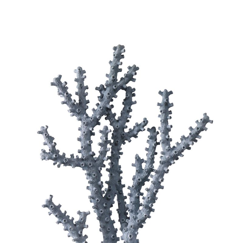 Blue Coral Sculpture by Currey and Company