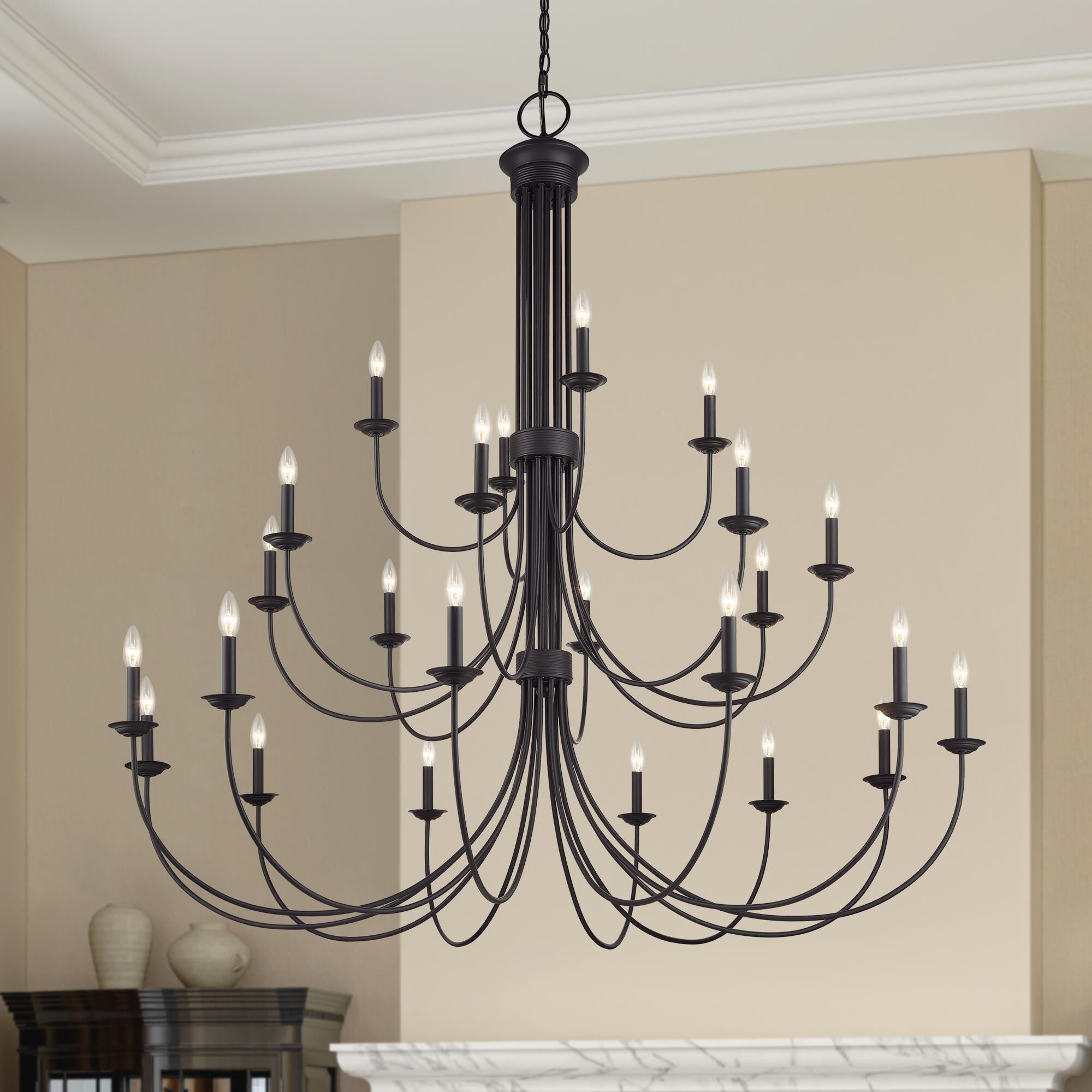 Estate 60 Inch Chandelier by Livex Lighting