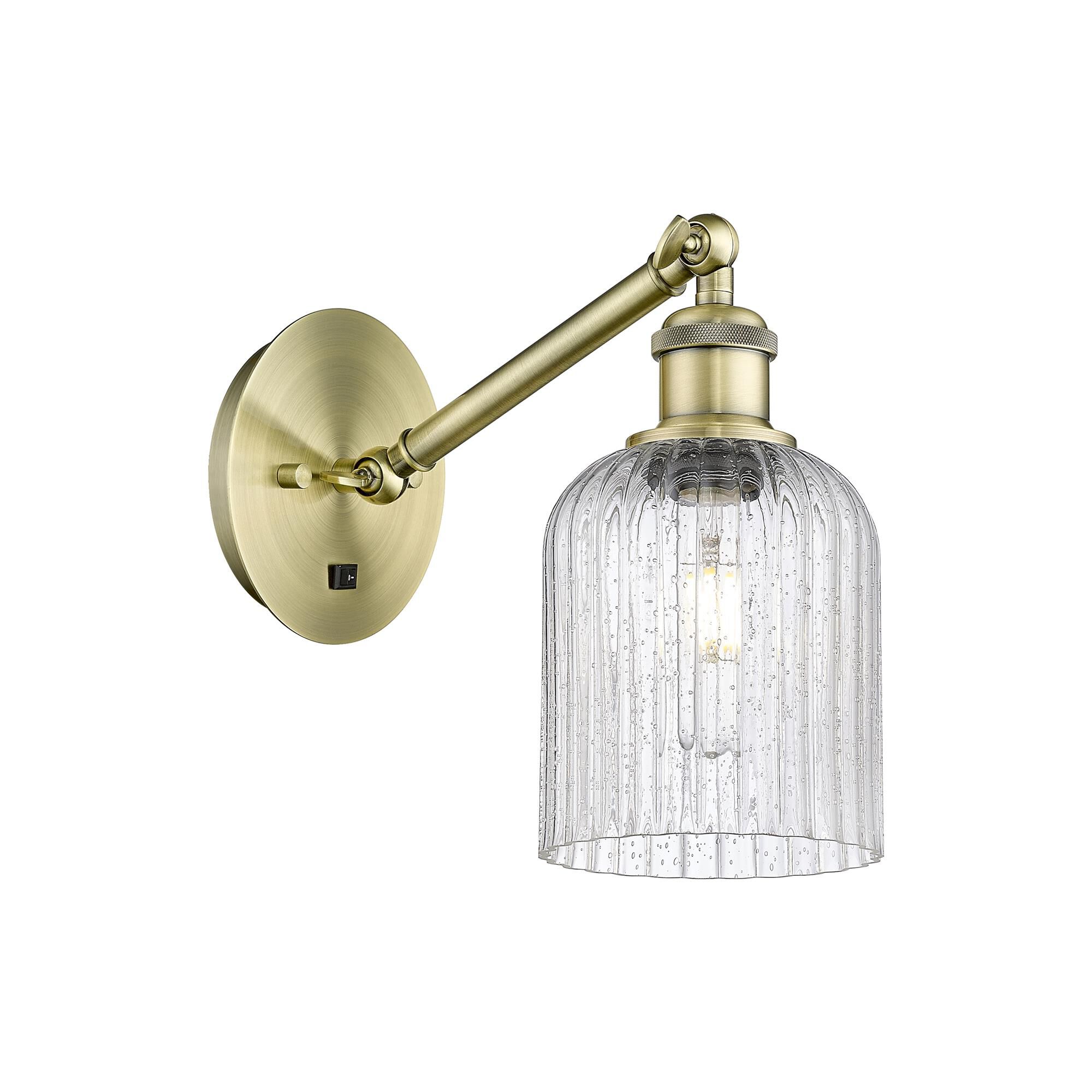 Bruno Marashlian Bridal Veil 12 Inch Wall Swing Lamp by Innovations Lighting