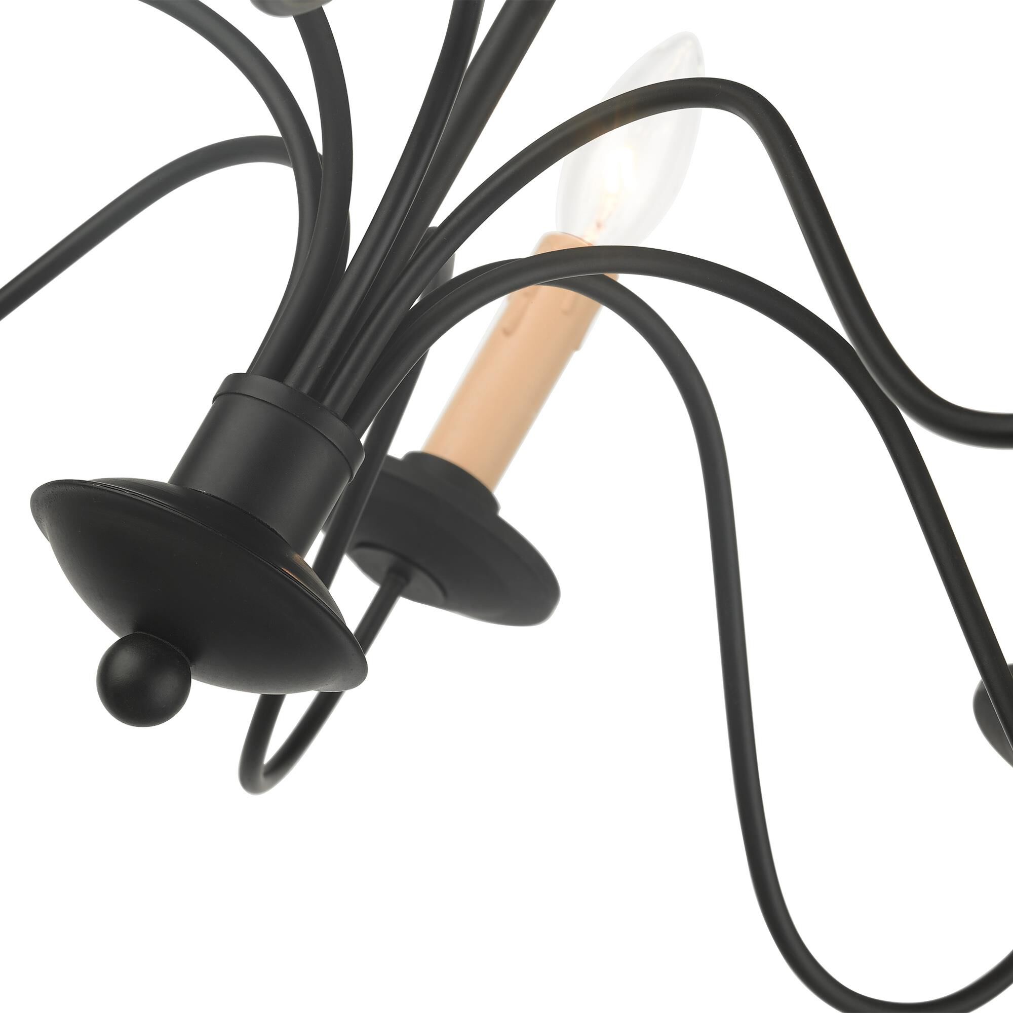 Shown in Black finish