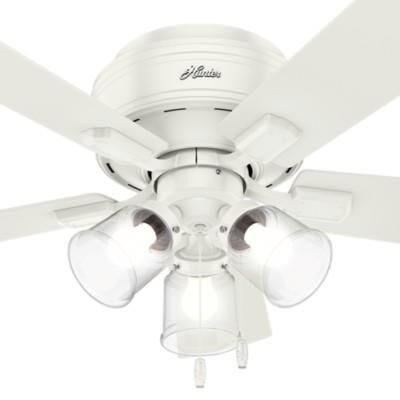 Crestfield Flush Mount Fan by Hunter Fan