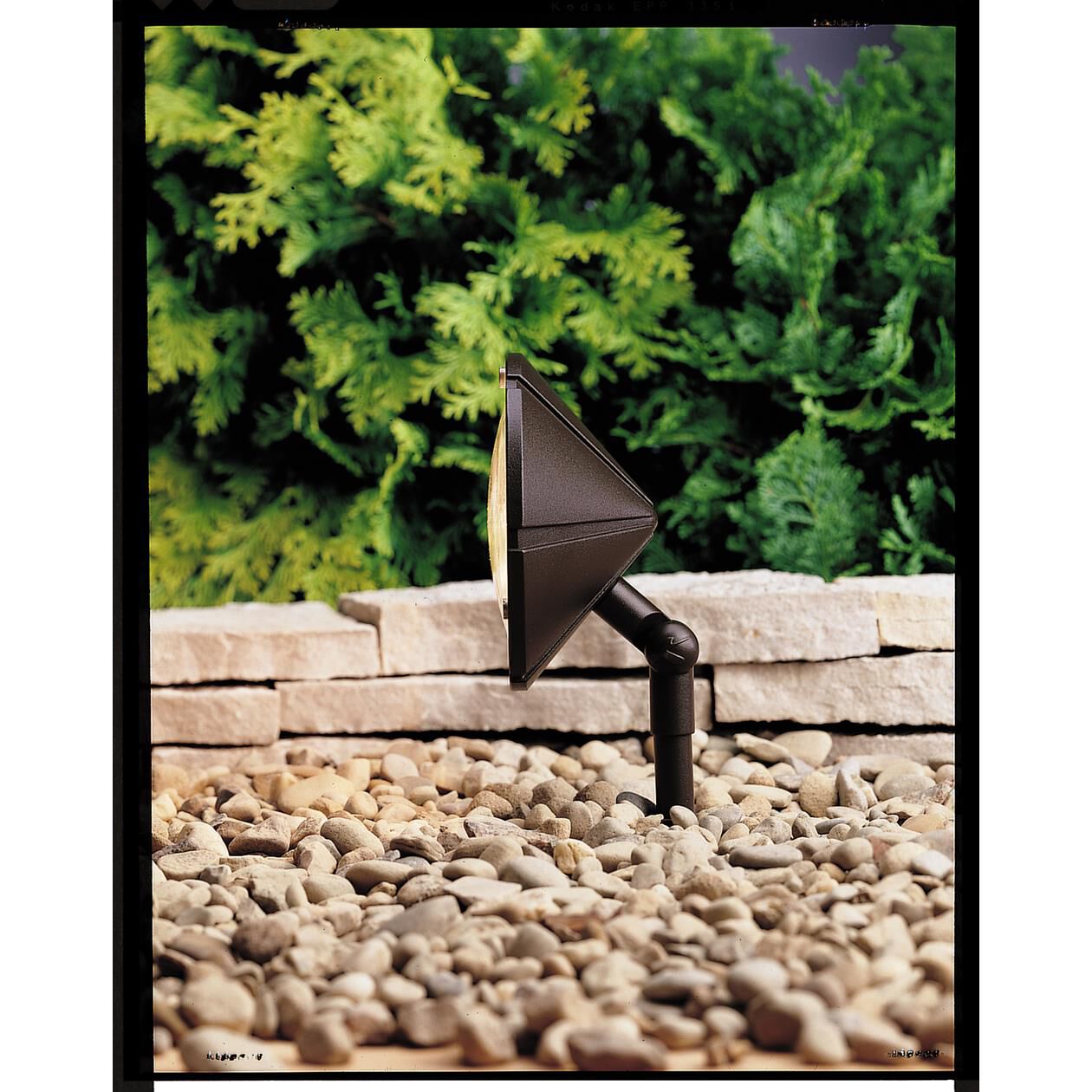 Shown in Textured Architectural Bronze finish and Clear Polycarbonate glass