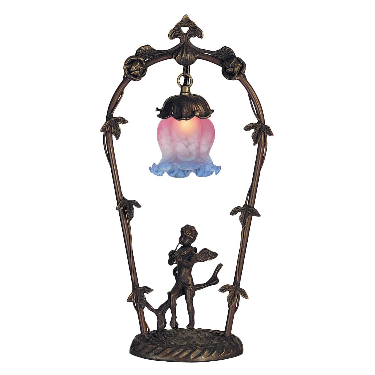 Cherub With Violin 19 Inch Accent Lamp by Meyda Lighting